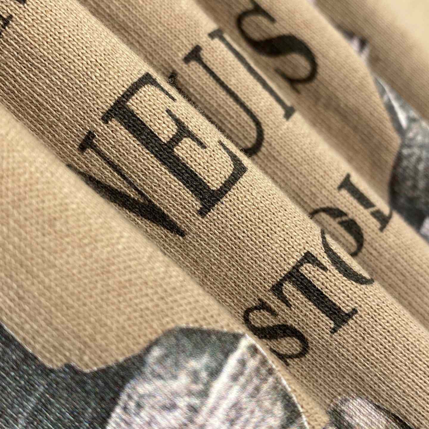 Acne Studios Beige Layered Print T-shirt - EUR FASHION