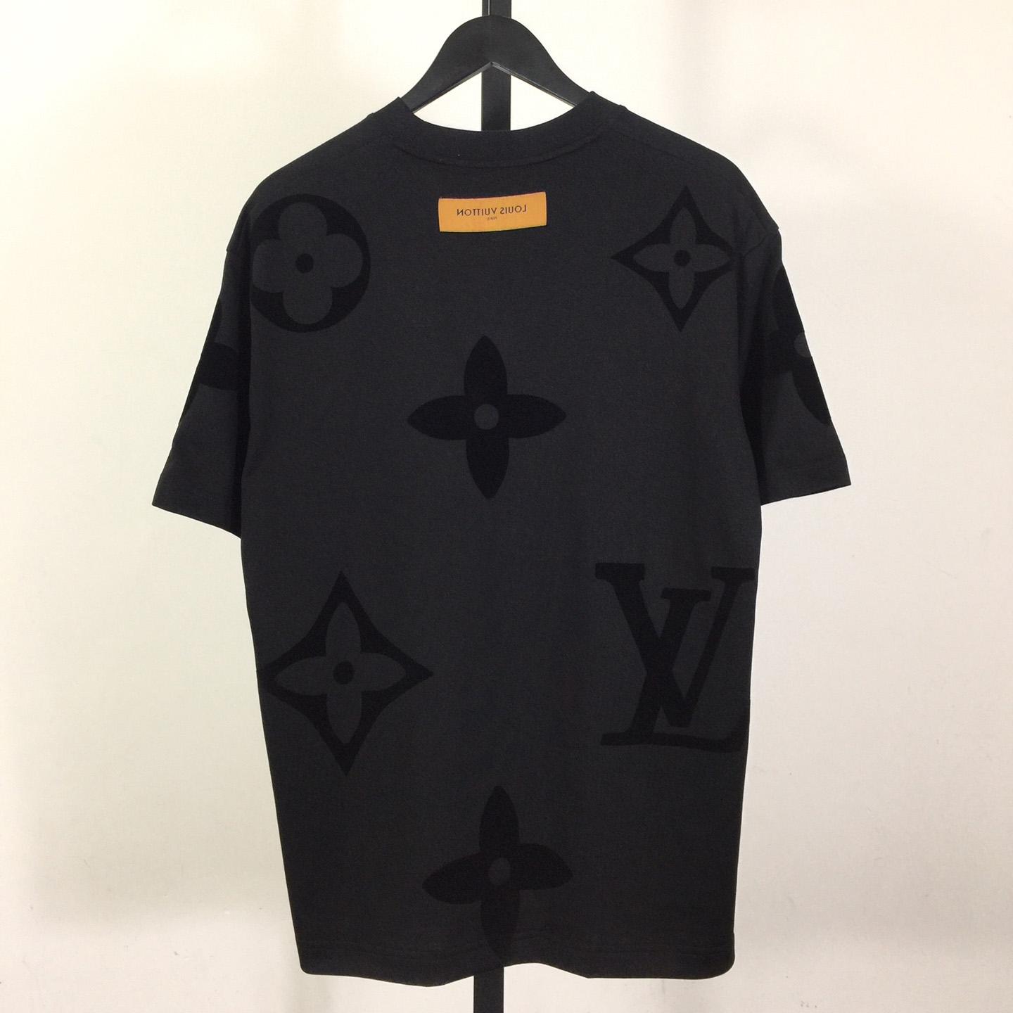 Louis Vuitton Monogram Cotton T-Shirt   1AFYF0 - EUR FASHION