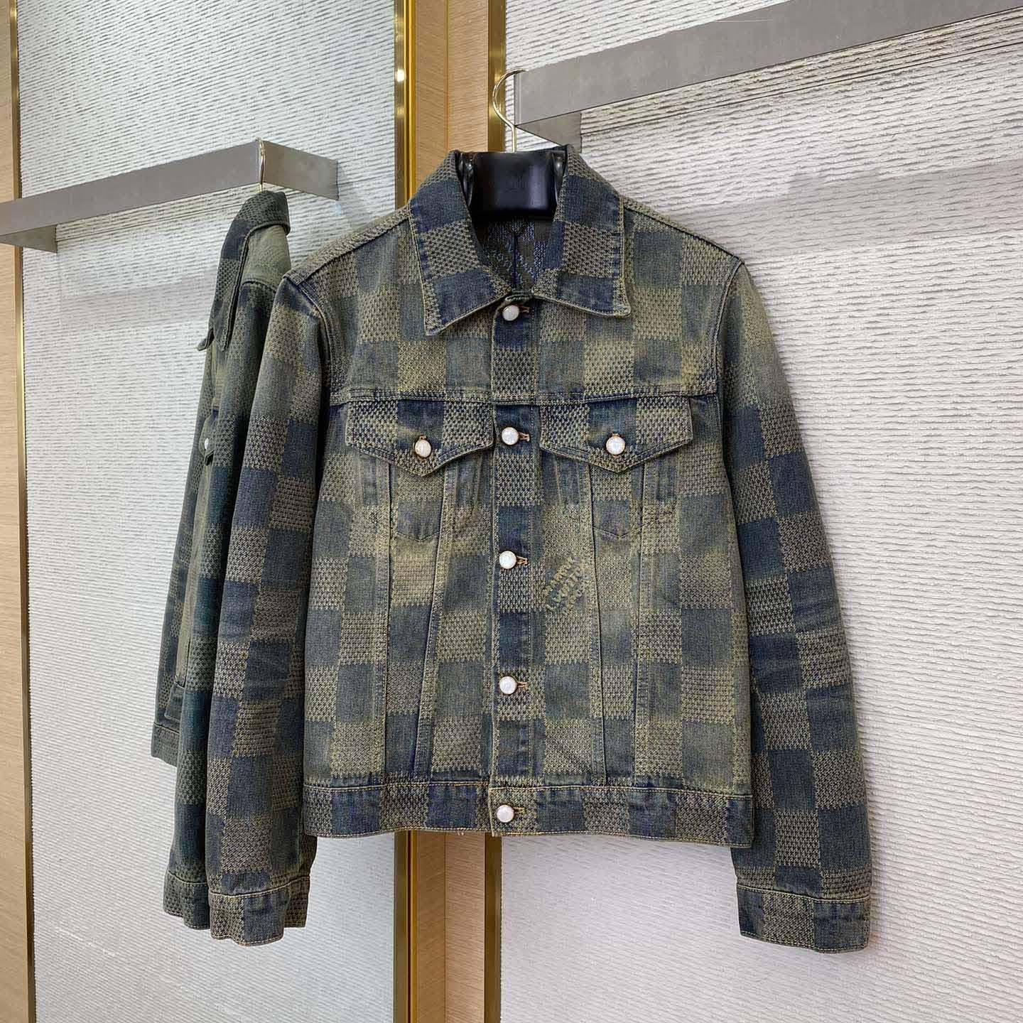 Louis Vuitton Damier Denim Jacket - EUR FASHION