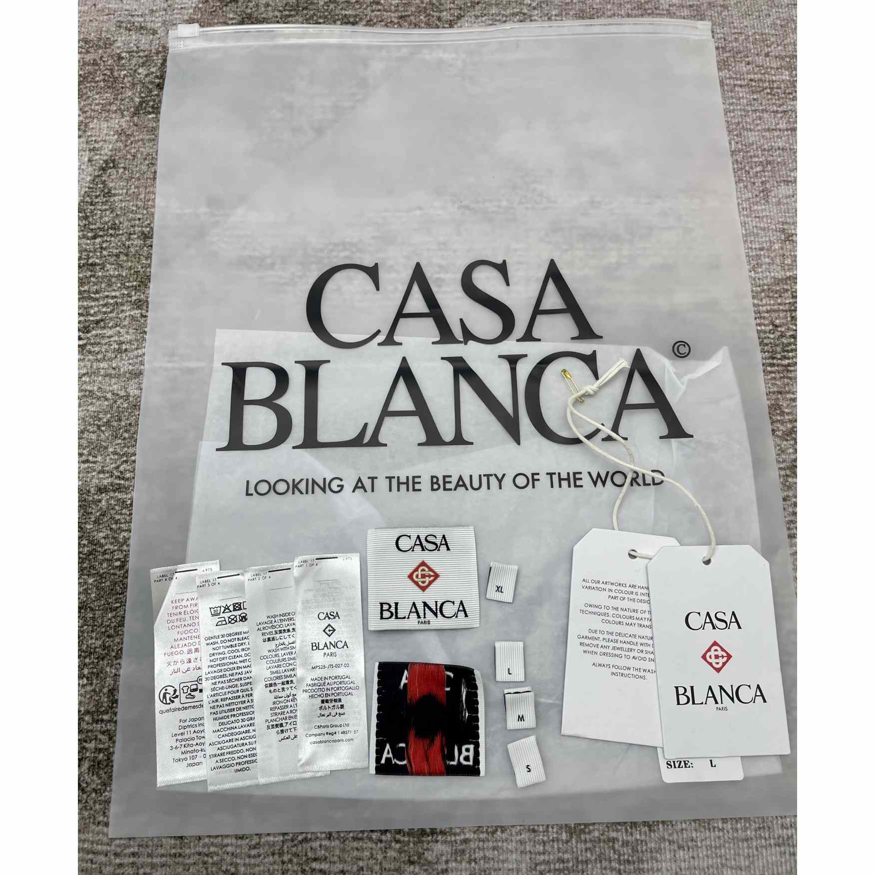Casablanca La Nights T-Shirt C964 - EUR FASHION