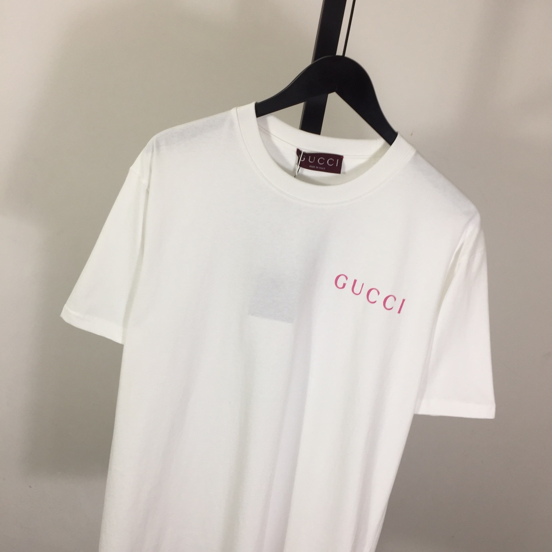 Gucci Printed Cotton Jersey T-shirt - EUR FASHION