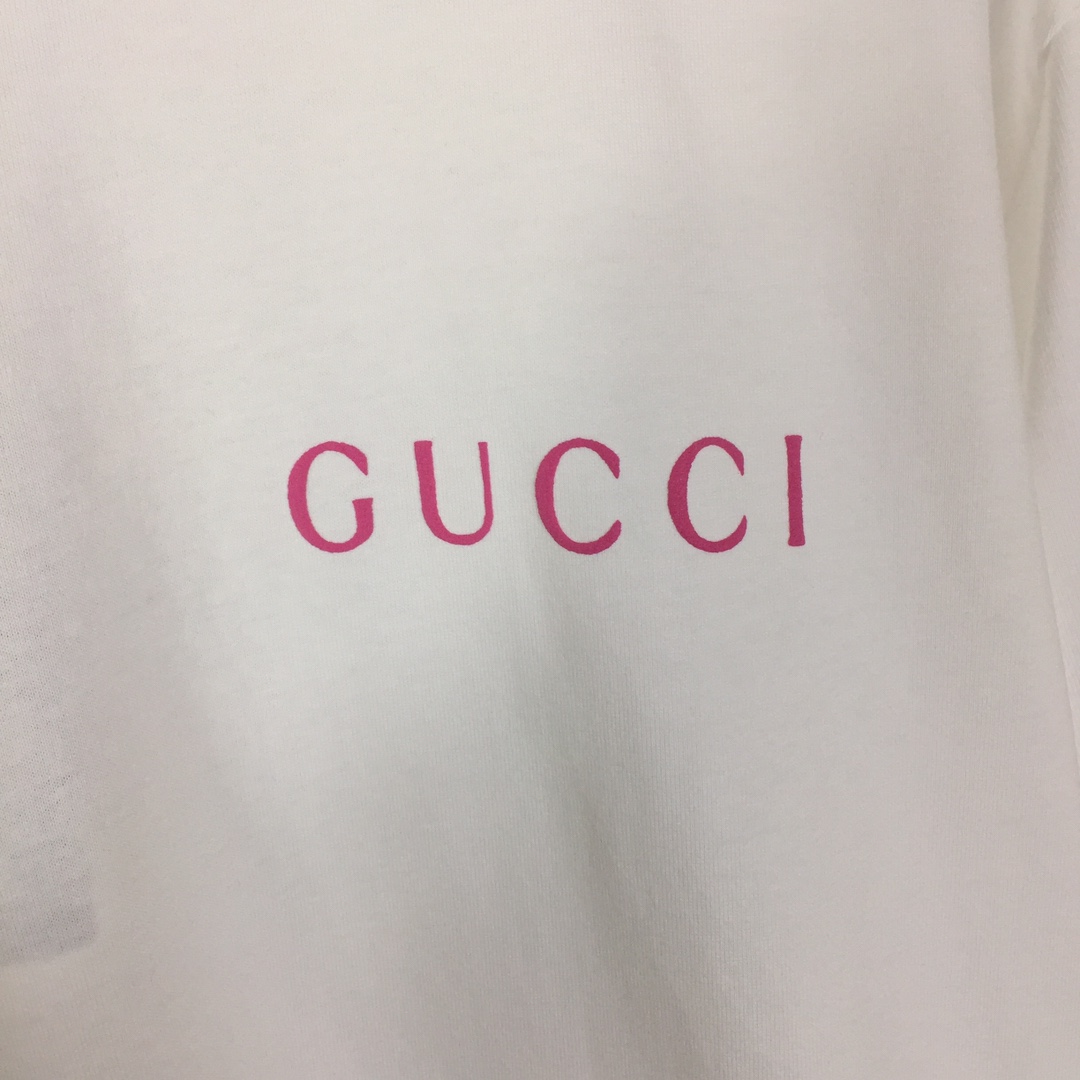 Gucci Printed Cotton Jersey T-shirt - EUR FASHION