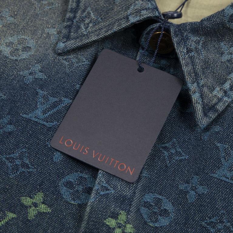 Louis Vuitton Rainbow Monogram Short-Sleeved Denim Shirt - EUR FASHION