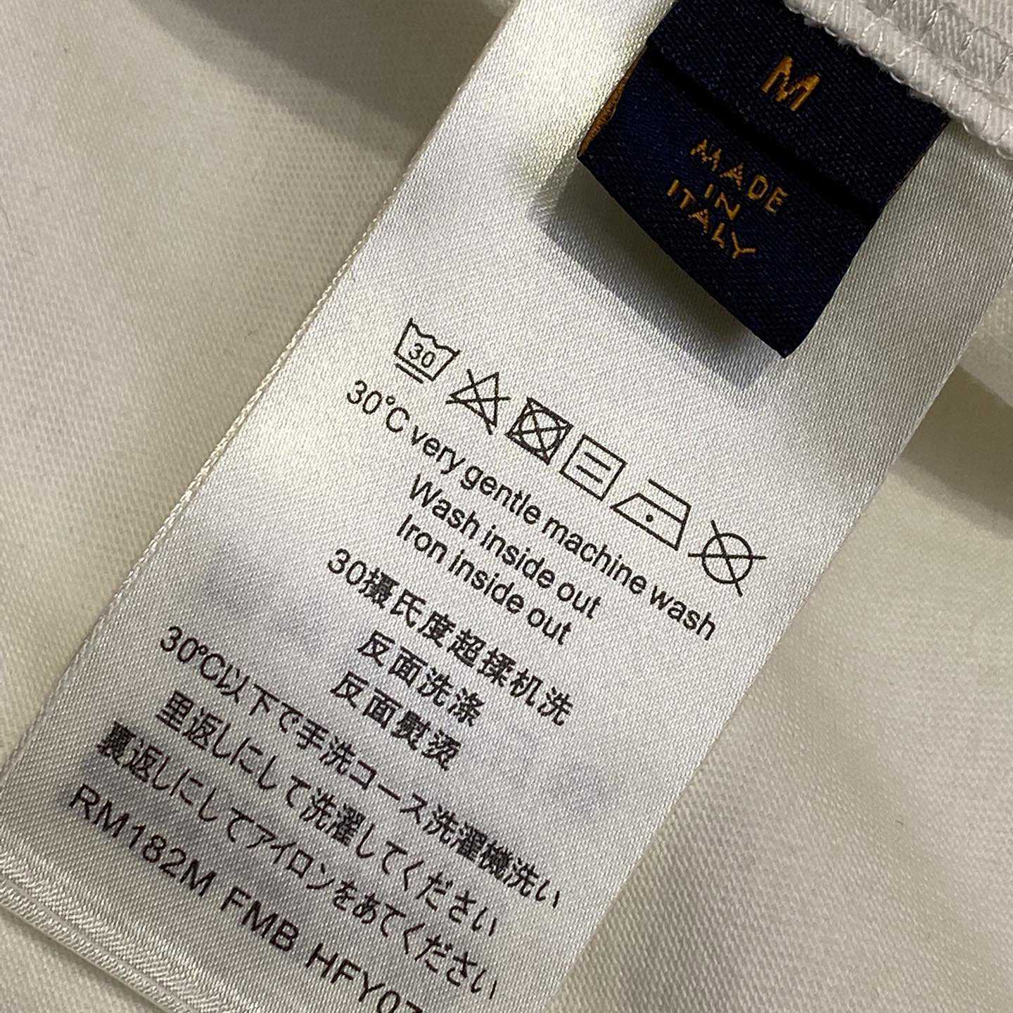 Louis Vuitton Short-Sleeved Cotton Crewneck   - EUR FASHION