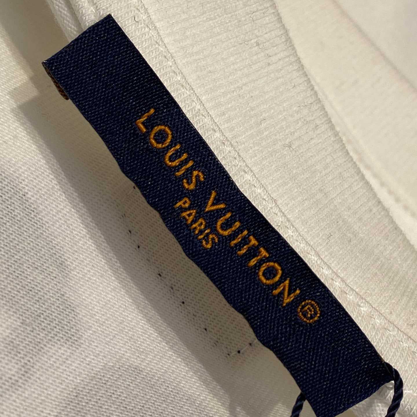 Louis Vuitton Short-Sleeved Cotton Crewneck   - EUR FASHION