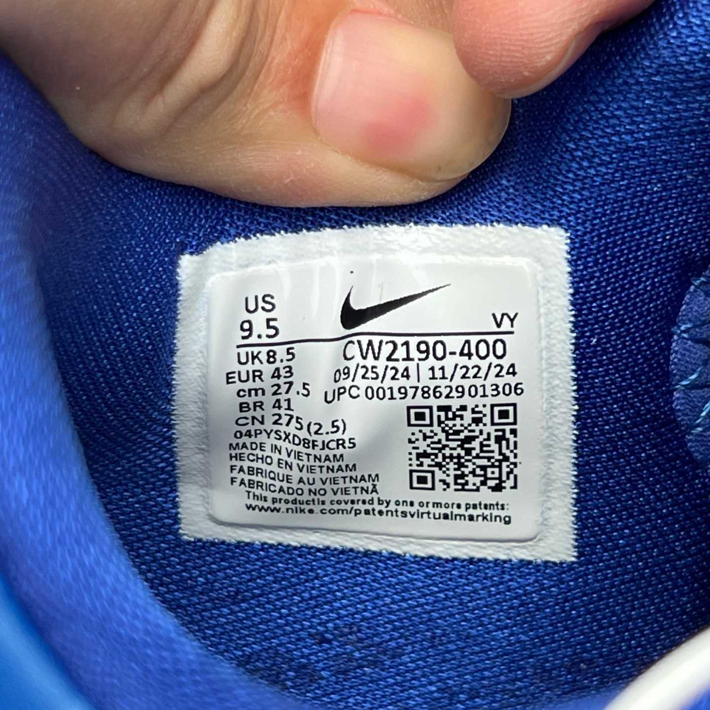 Zoom Kobe 6 Protro 'Dodgers' - CW2190 400 - EUR FASHION