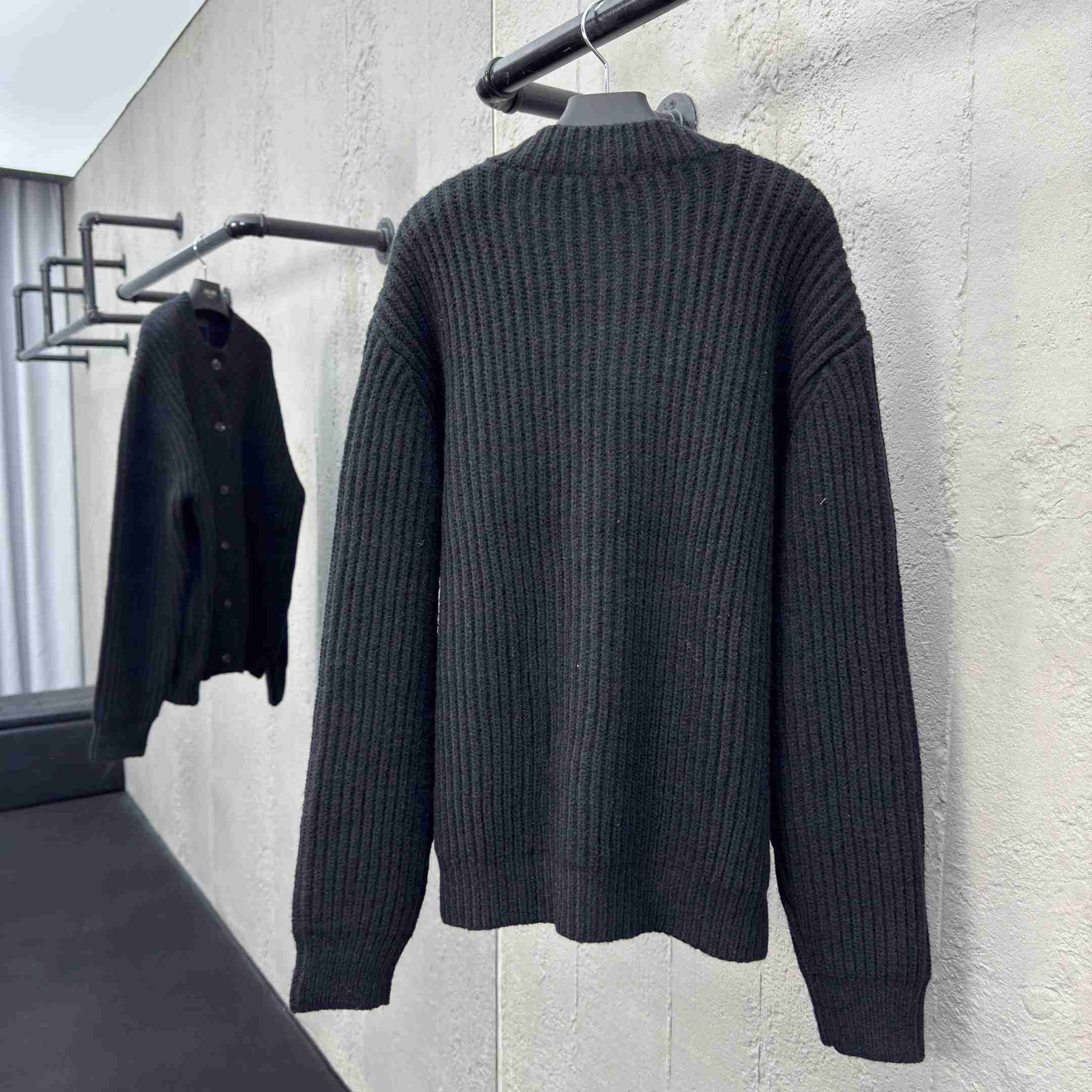 Prada Cashgora Button-Up Ribbed-Knitted Cardigan - EUR FASHION