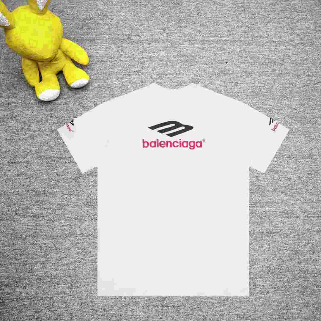 Balenciaga 3B Sports Icon T-Shirt Medium Fit In White - EUR FASHION