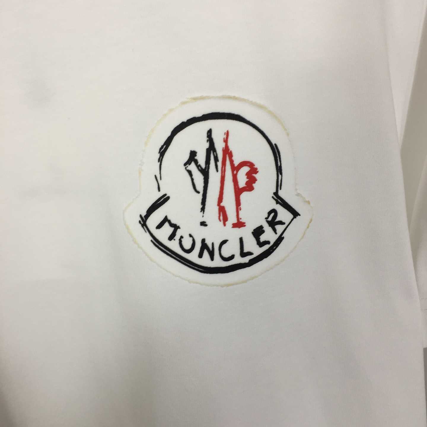 Moncler Logo Cotton T-shirt - EUR FASHION