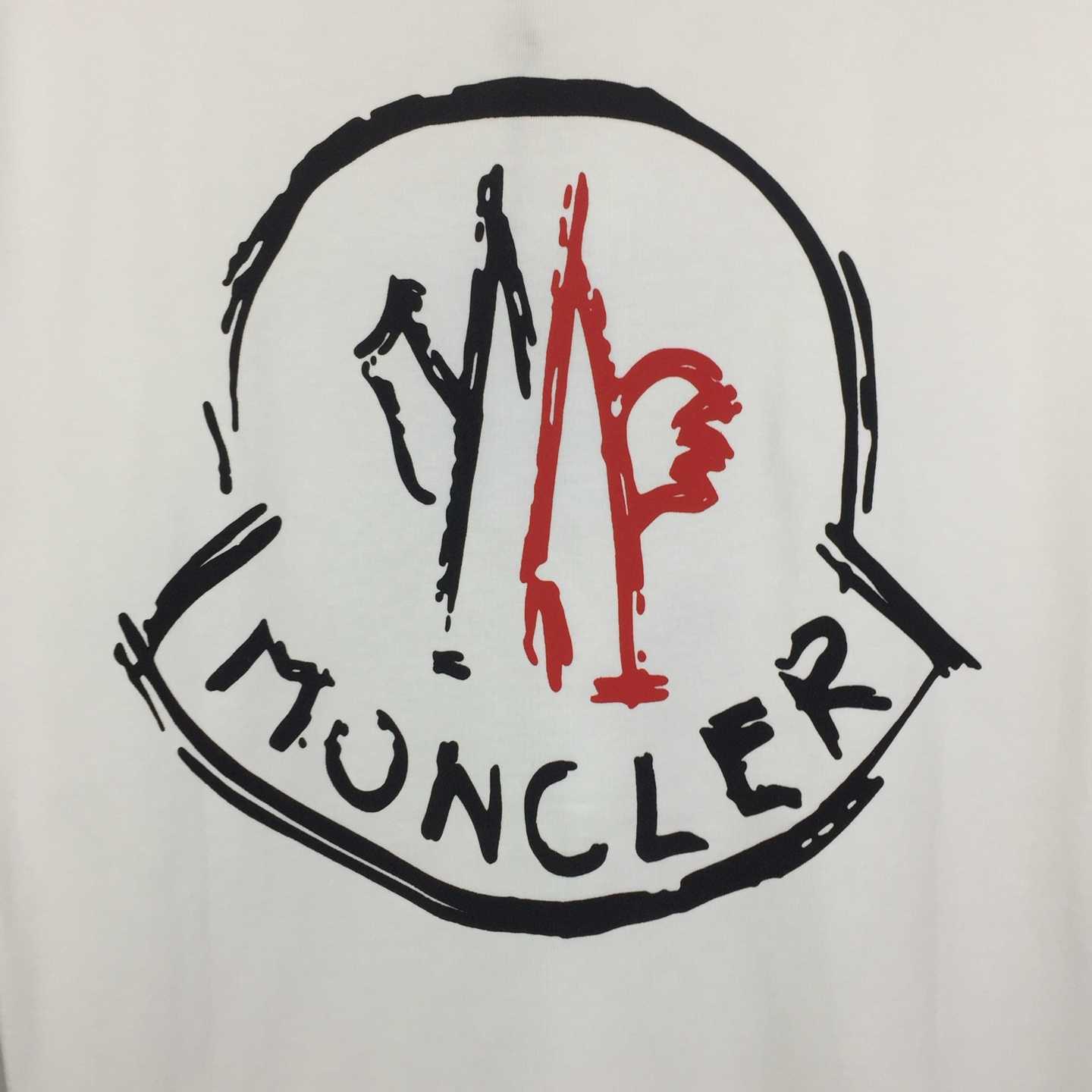 Moncler Logo Cotton T-shirt - EUR FASHION