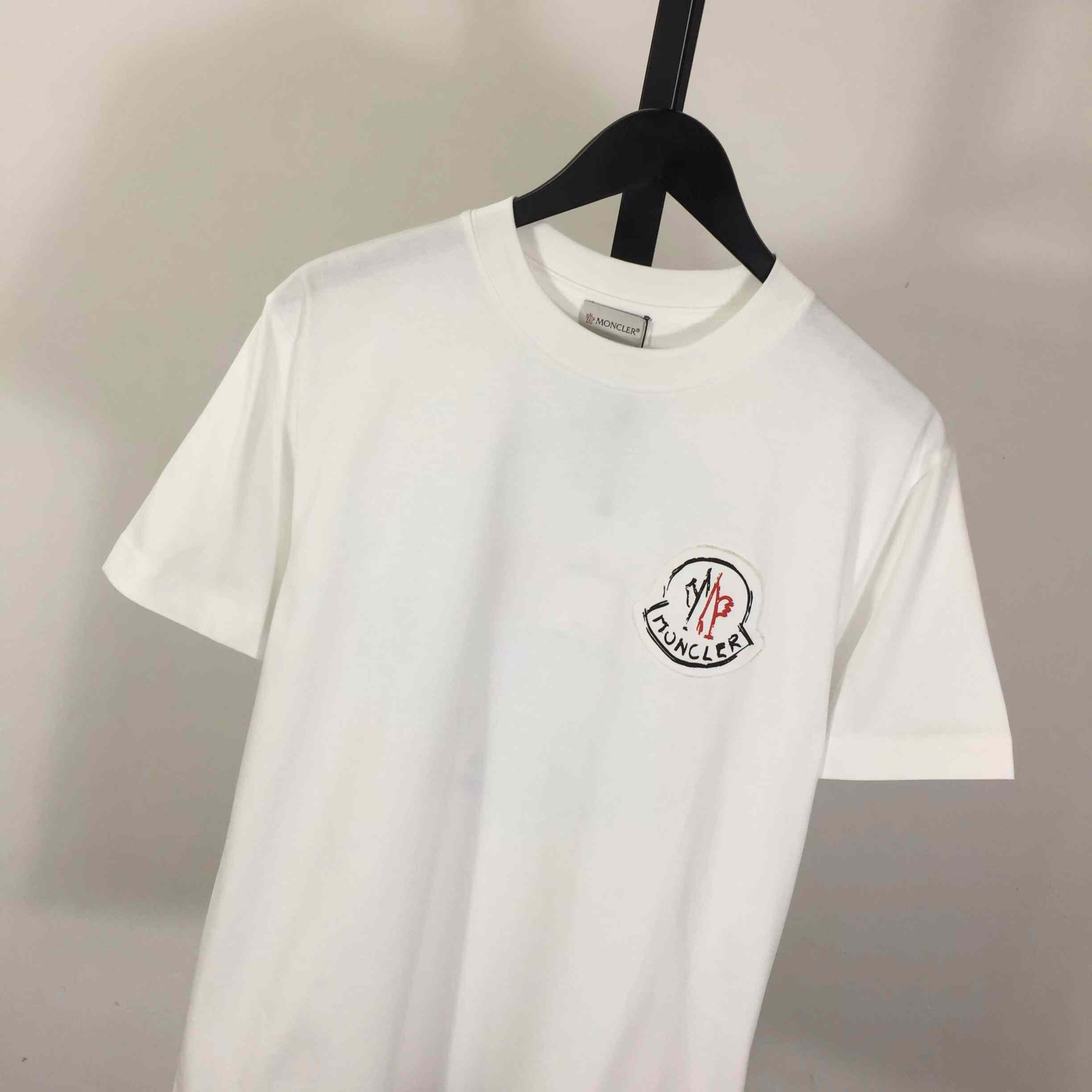 Moncler Logo Cotton T-shirt - EUR FASHION