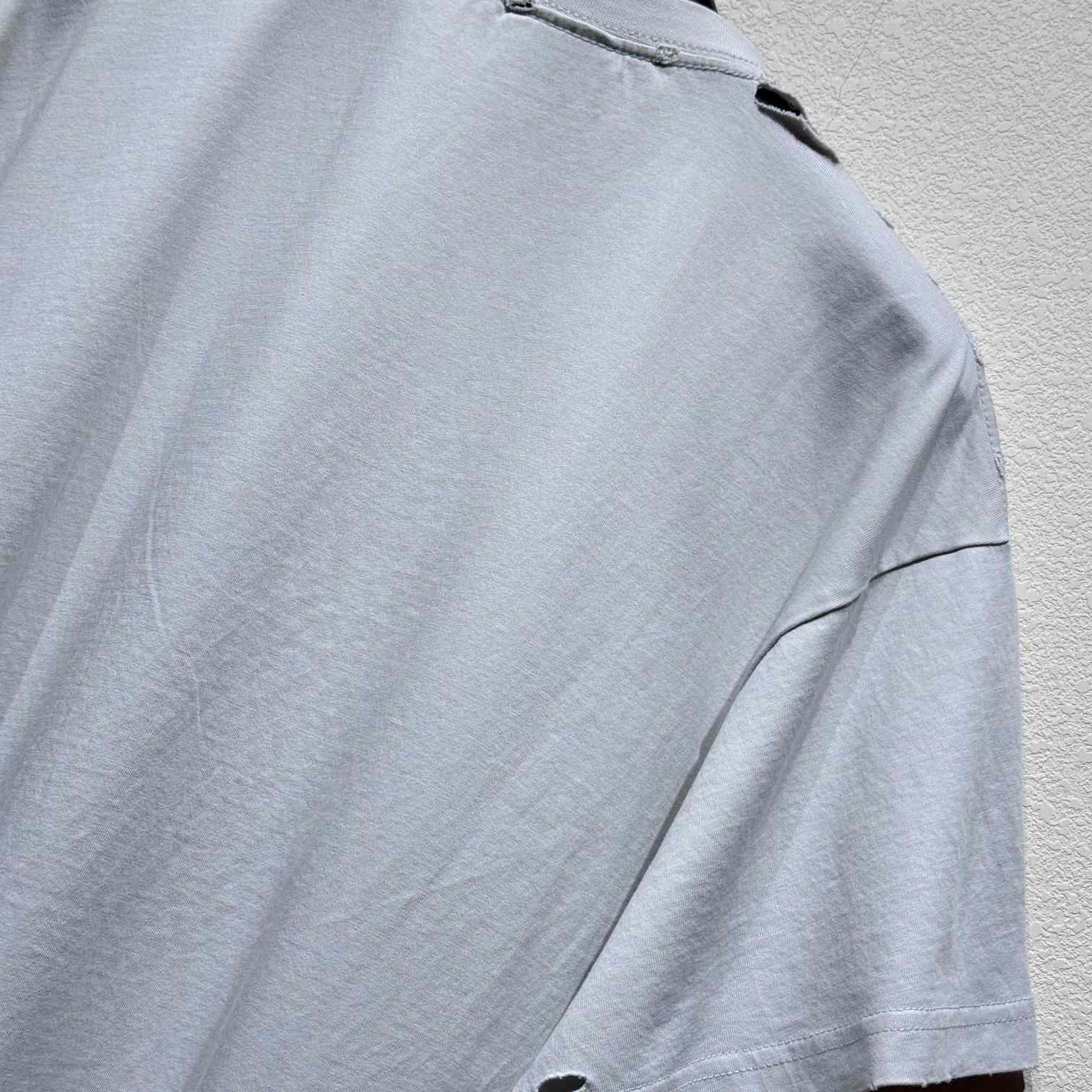 Balenciaga Optical T-Shirt Oversized In White - EUR FASHION
