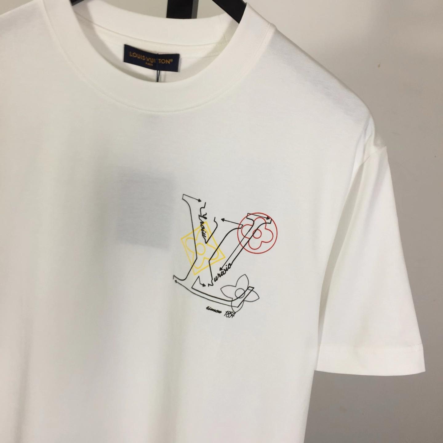 Louis Vuitton Cotton T-Shirt     - EUR FASHION