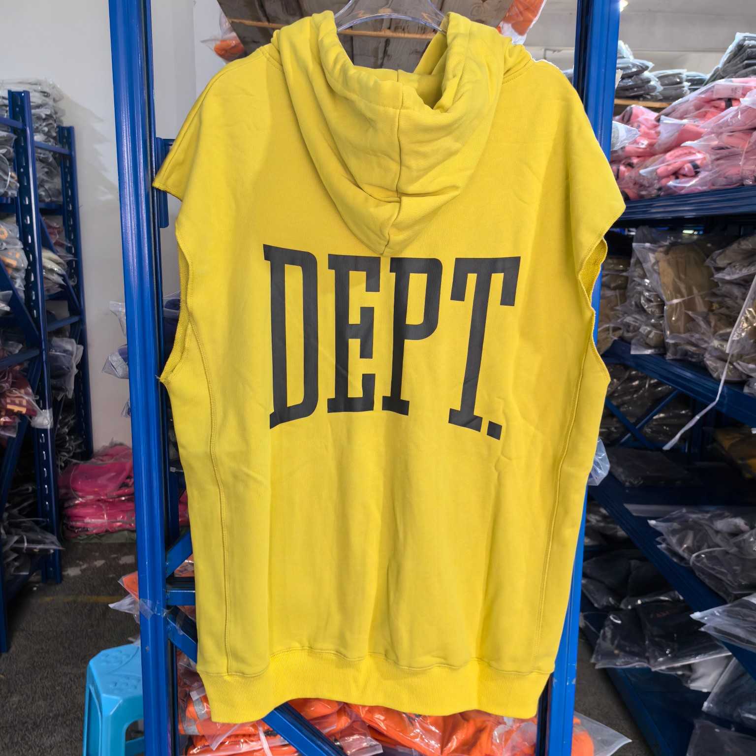Gallery Dept. GYM Cut Off Hoodie - EUR FASHION