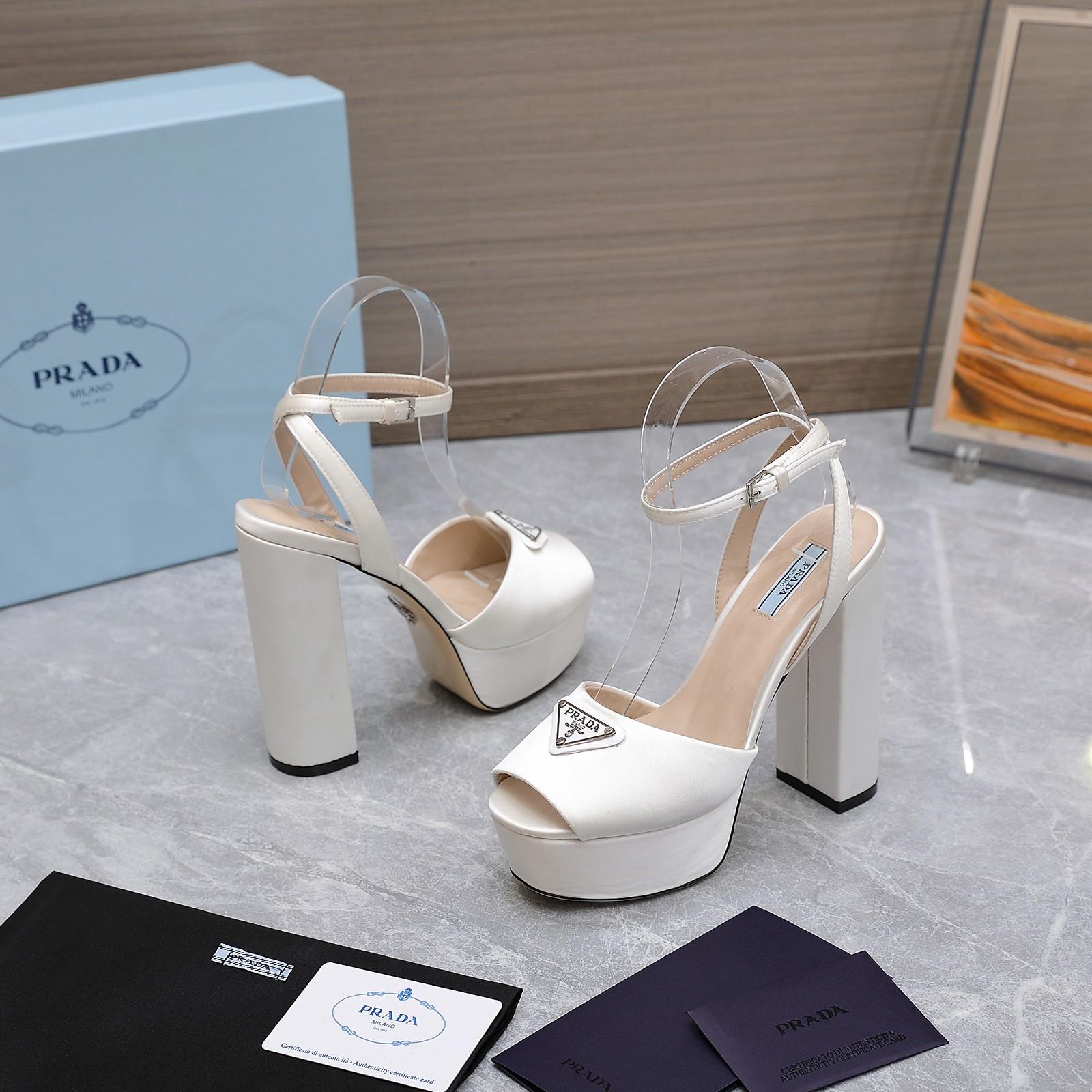 Prada Patent Platform Sanda  13cm - EUR FASHION
