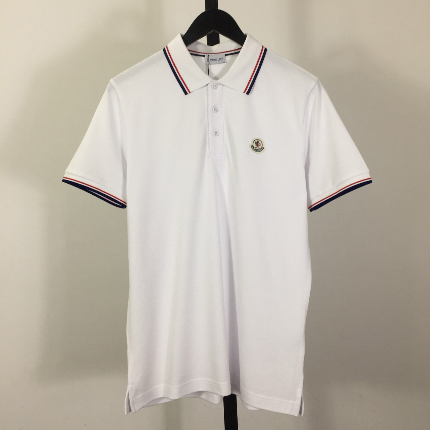 Moncler Logo Cotton Polo Shirt - EUR FASHION