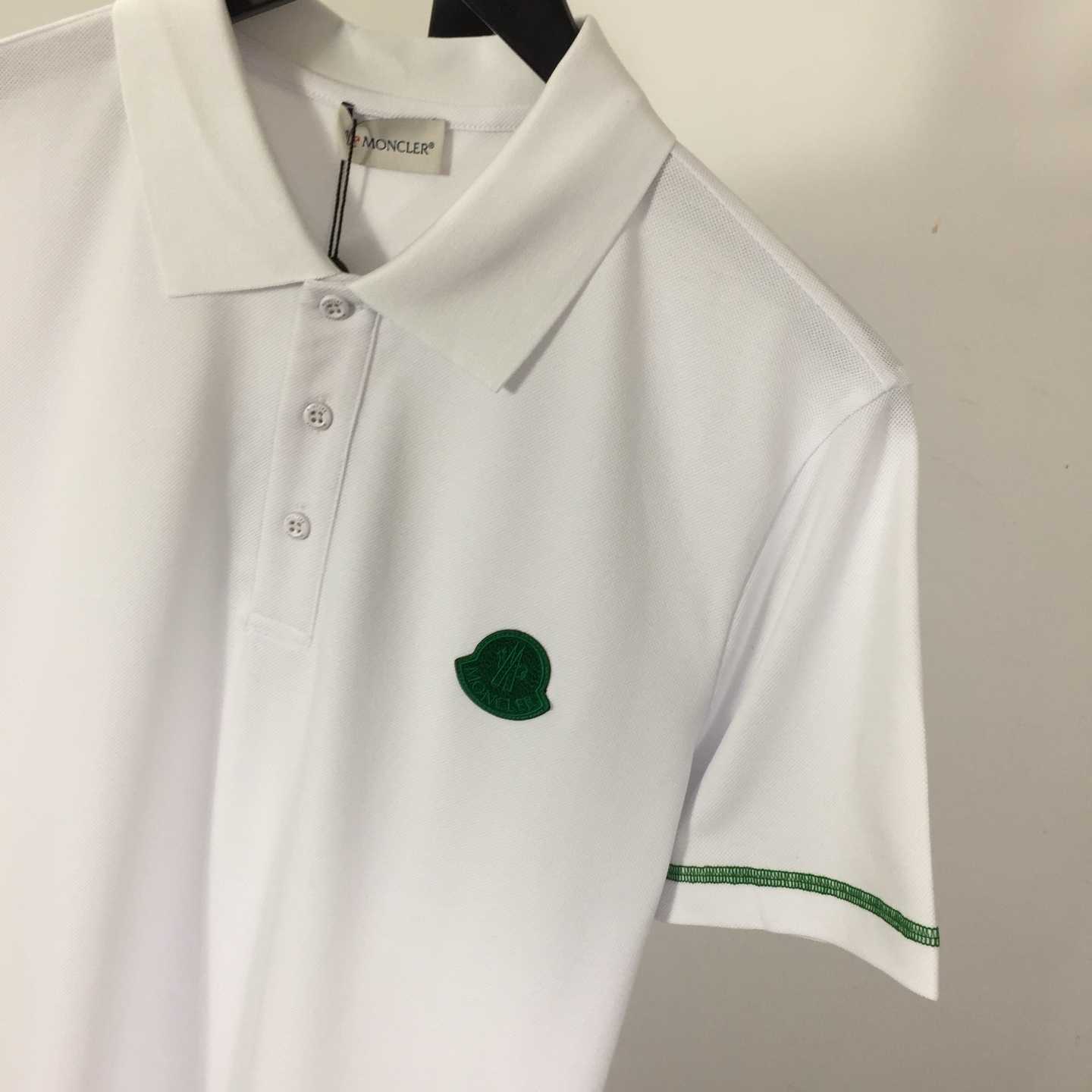 Moncler logo-patch Cotton Polo Shirt - EUR FASHION
