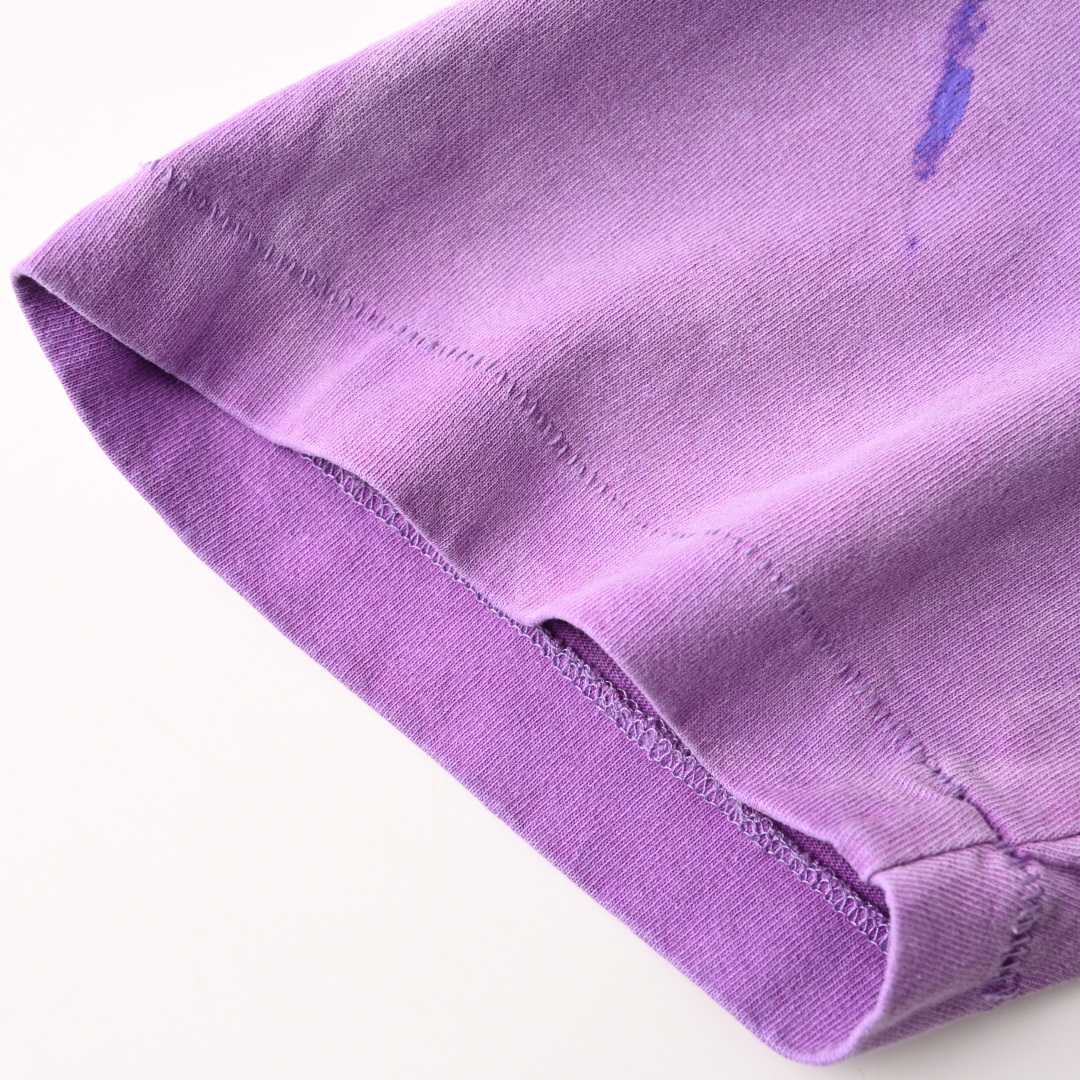 Gallery Dept. Vintage Logo Painted Tee 'Purple'  - EUR FASHION