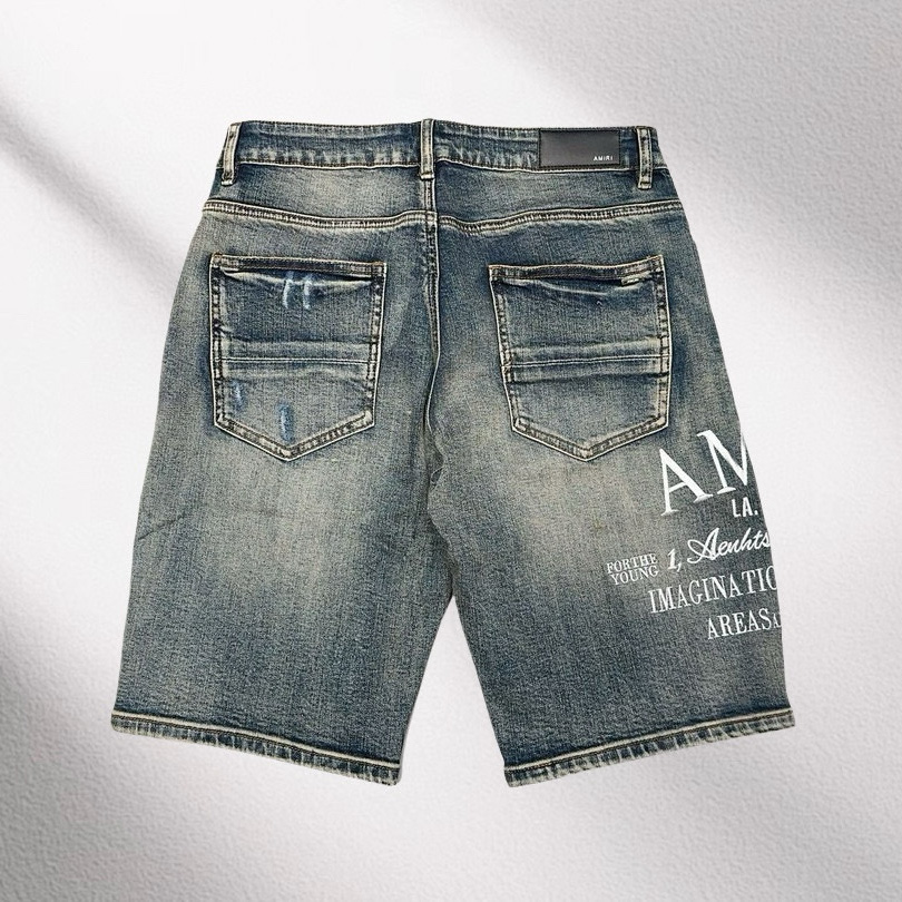 Amiri Denim Shorts     8002 - EUR FASHION