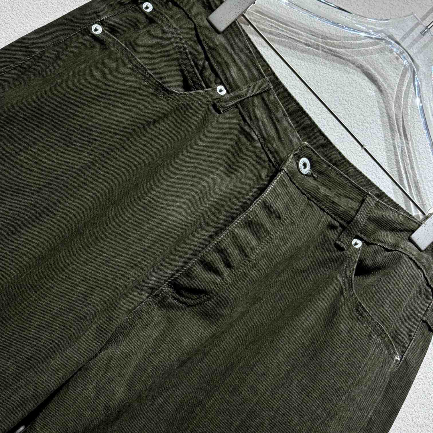 Bottega Veneta Turned Up Hem Wide-Leg Jeans - EUR FASHION