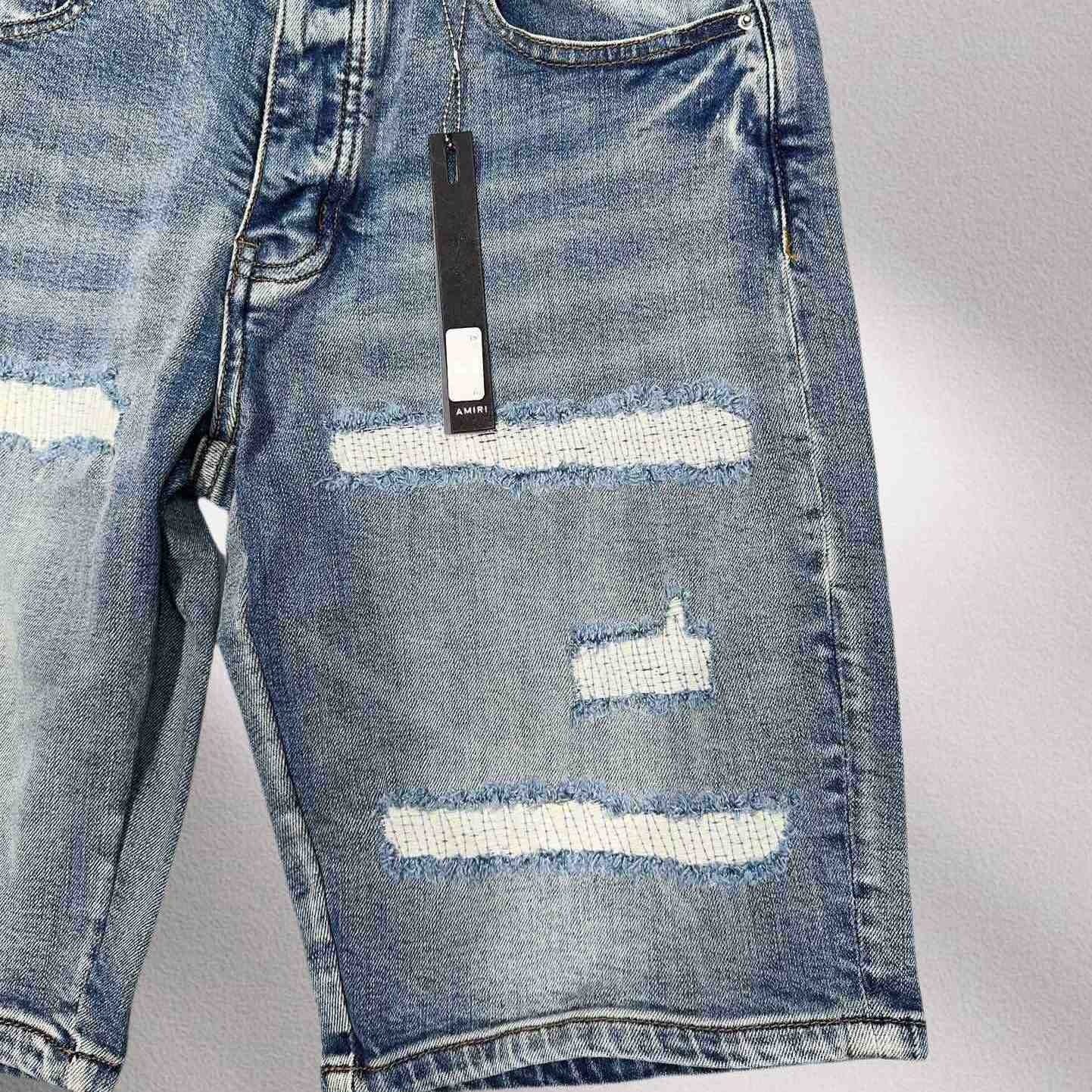 Amiri Denim Shorts     8007 - EUR FASHION