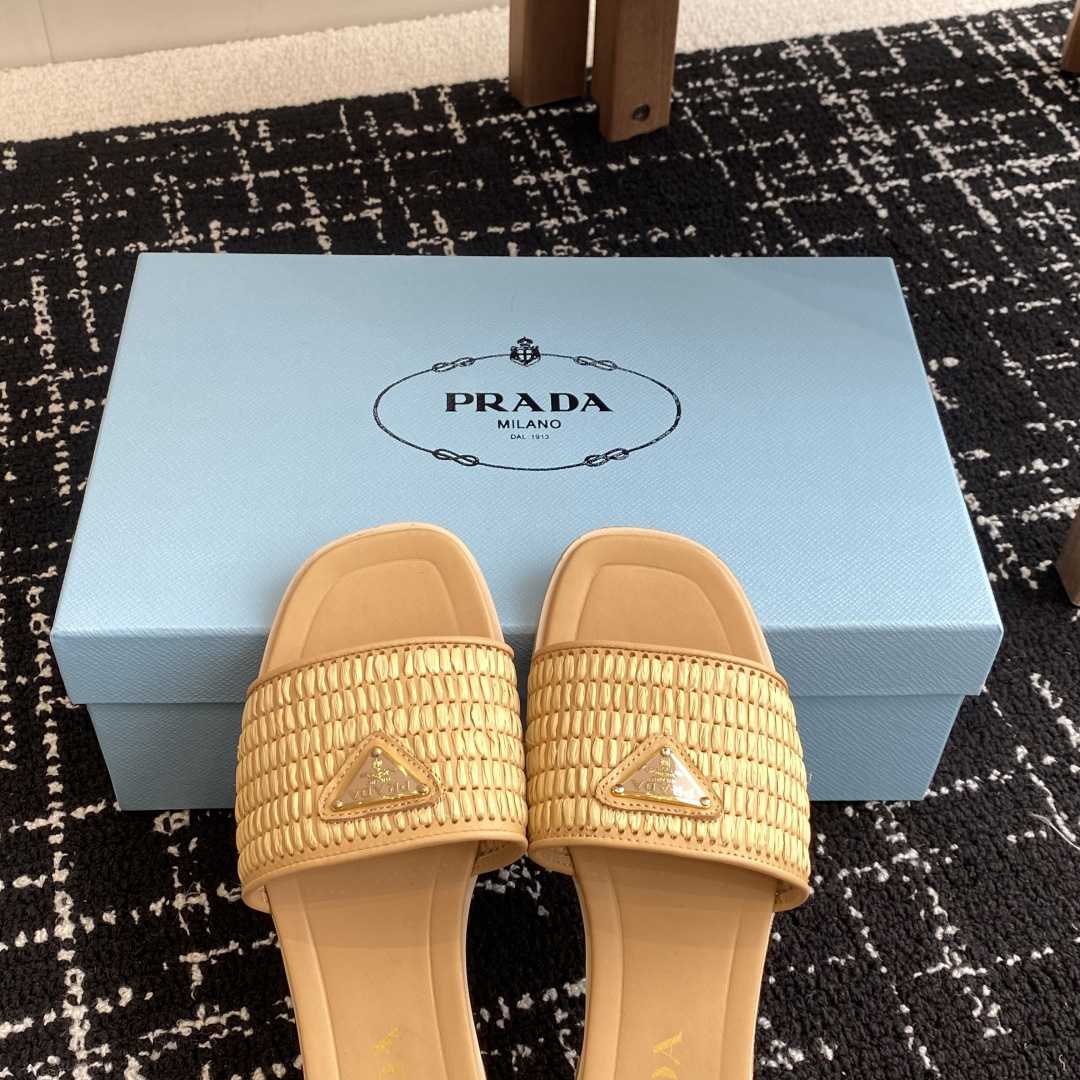 Prada Crochet-detail Sandals  - EUR FASHION