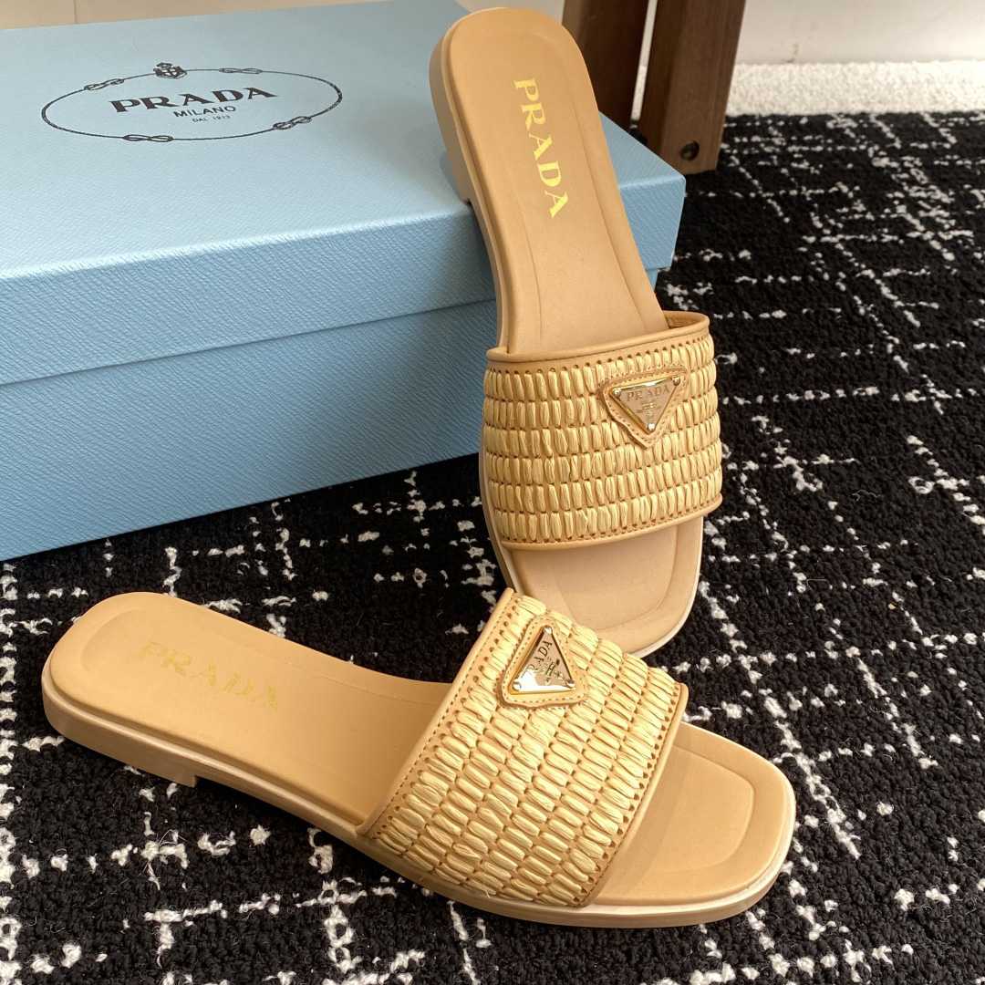 Prada Crochet-detail Sandals  - EUR FASHION