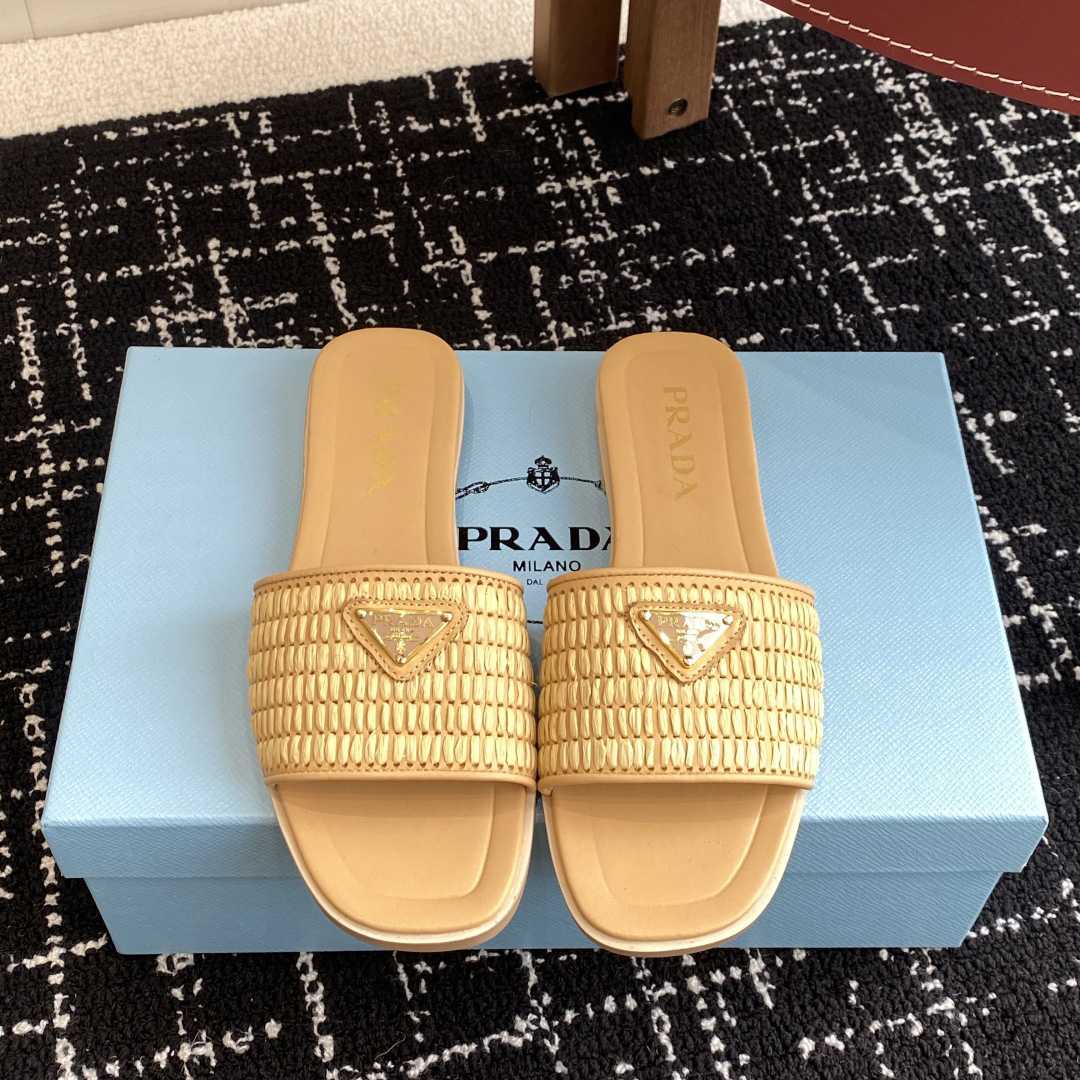 Prada Crochet-detail Sandals  - EUR FASHION