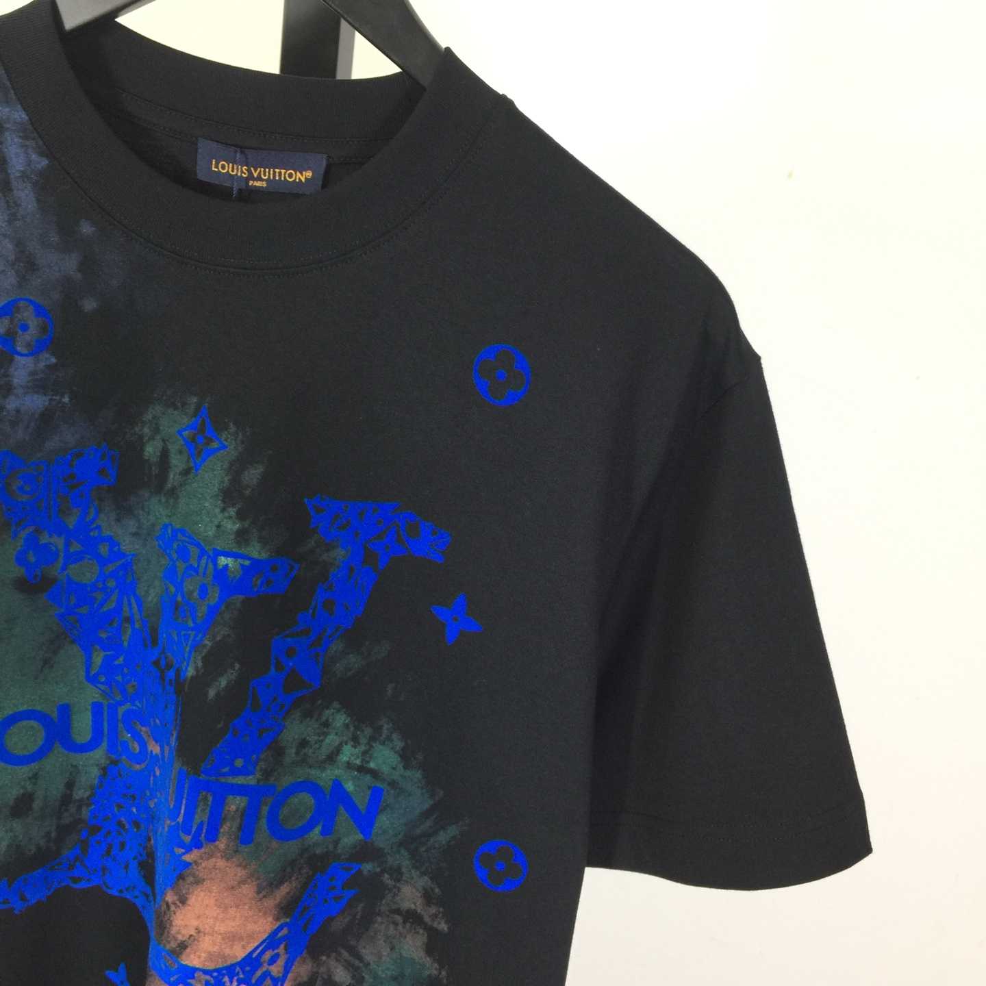 Louis Vuitton Tie - Dyed Cotton T-Shirt     - EUR FASHION