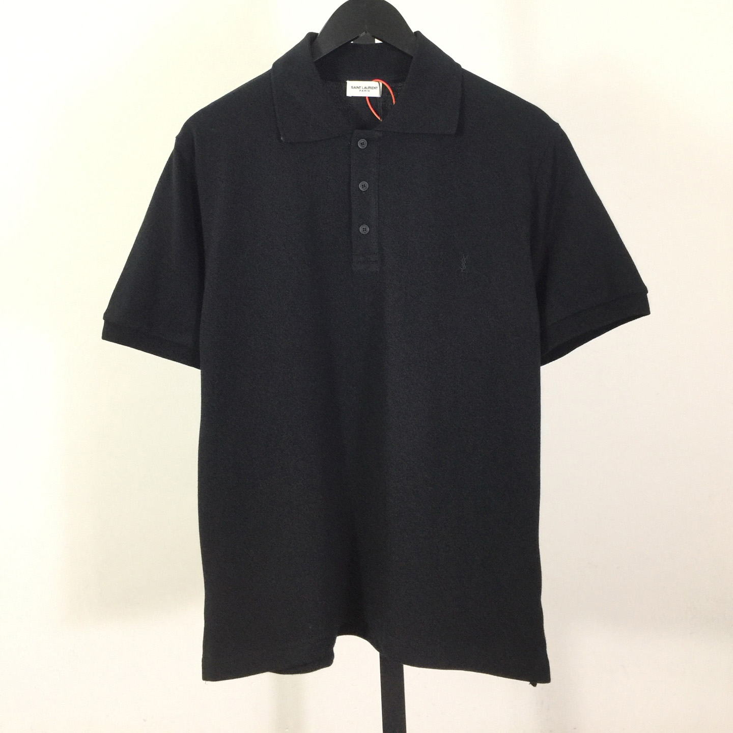Saint Laurent Wool Knit Polo Top  - EUR FASHION