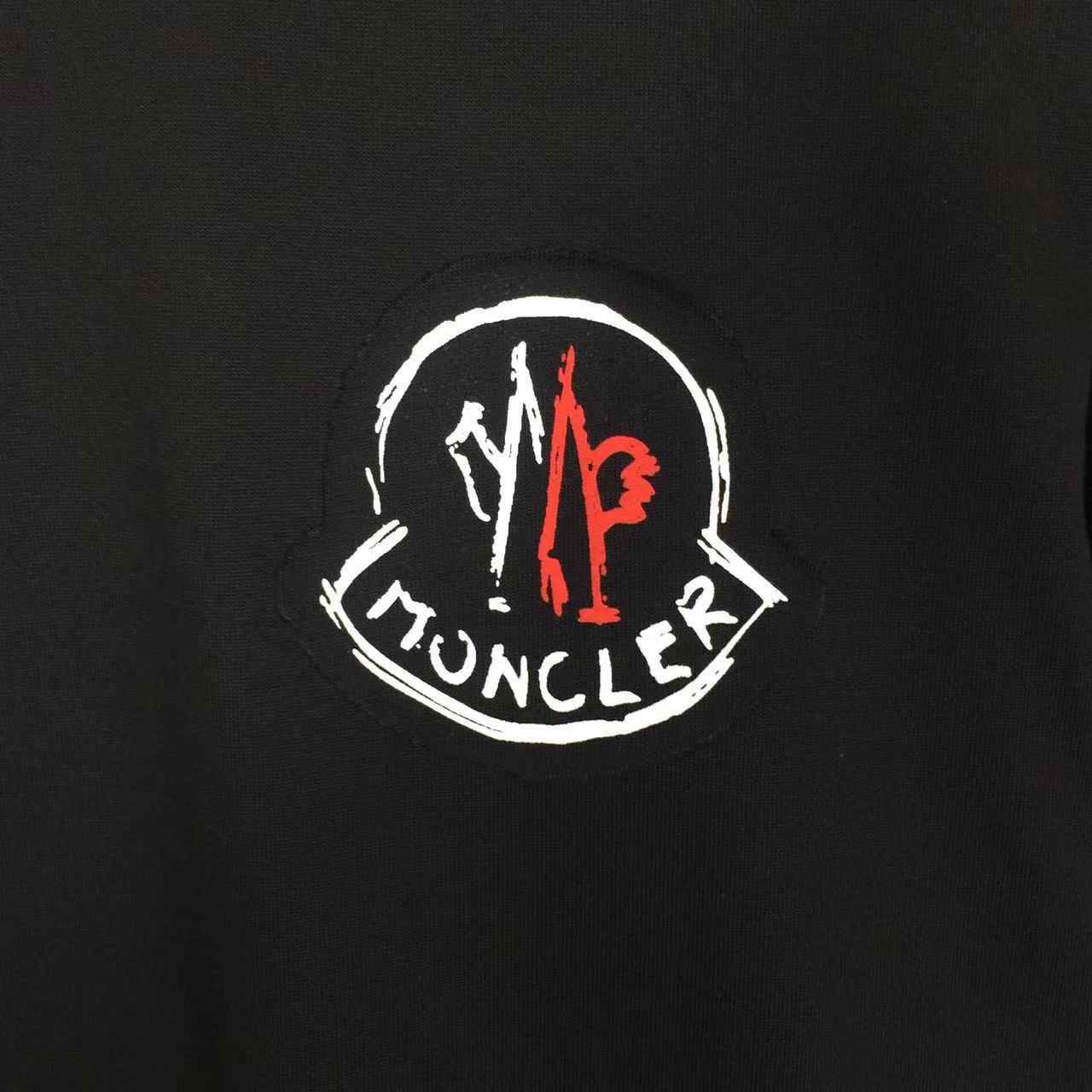 Moncler Logo Cotton T-shirt - EUR FASHION