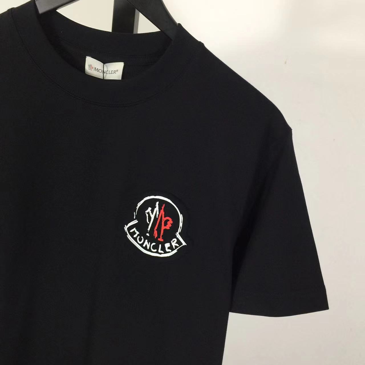 Moncler Logo Cotton T-shirt - EUR FASHION