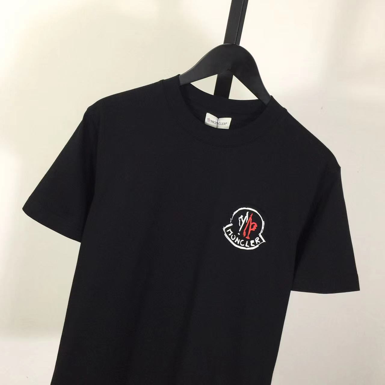 Moncler Logo Cotton T-shirt - EUR FASHION