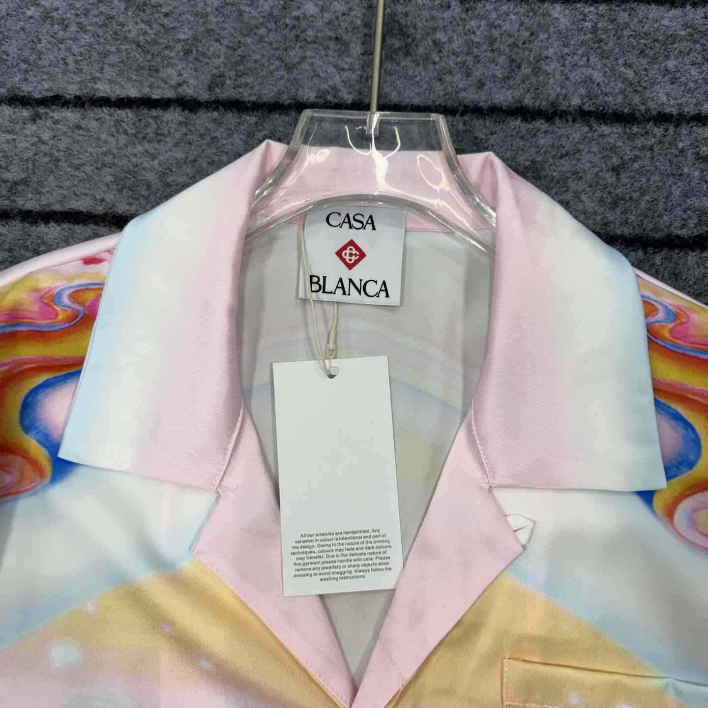 Casablanca Psychedelic Nirvana Swim Shirt - EUR FASHION