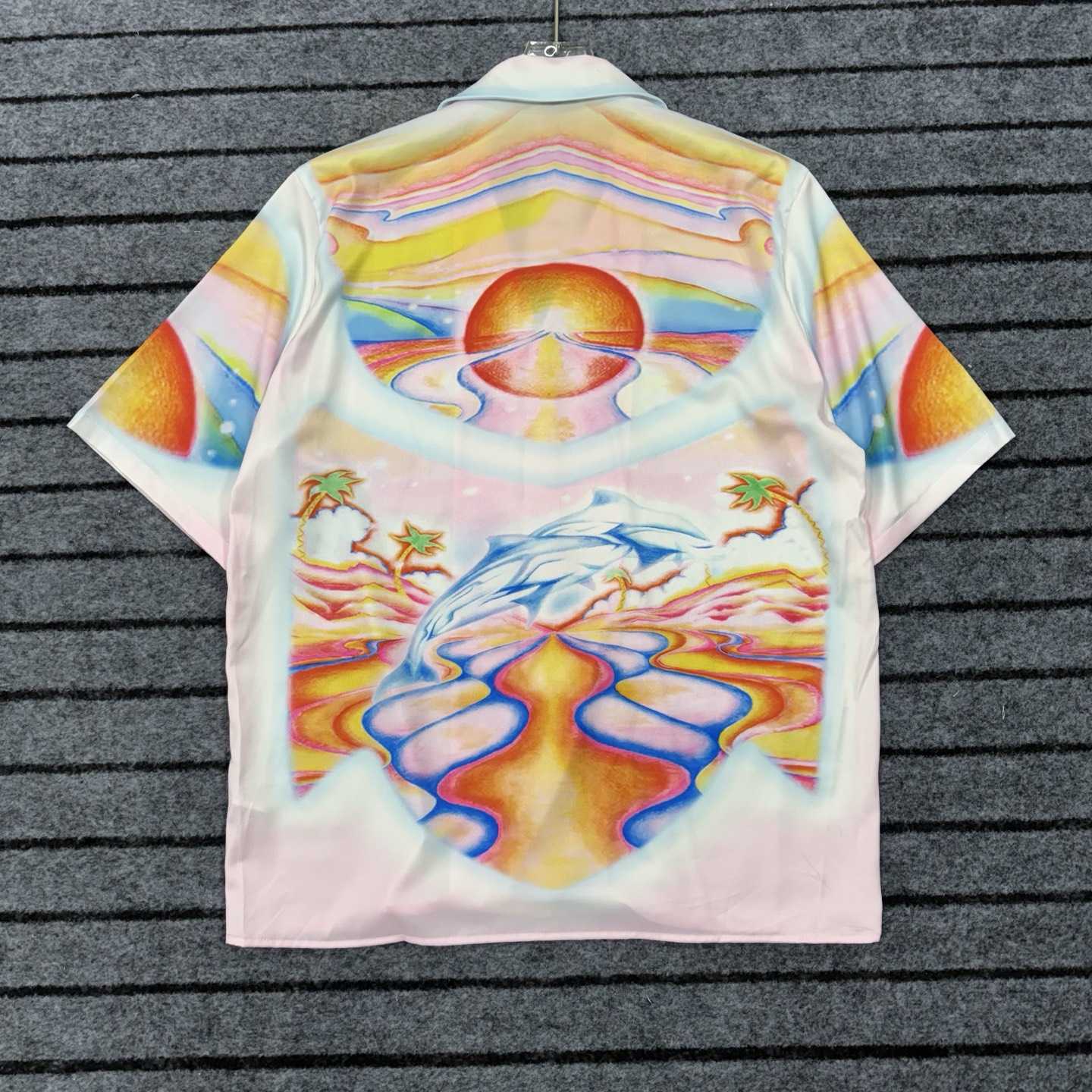 Casablanca Psychedelic Nirvana Swim Shirt - EUR FASHION