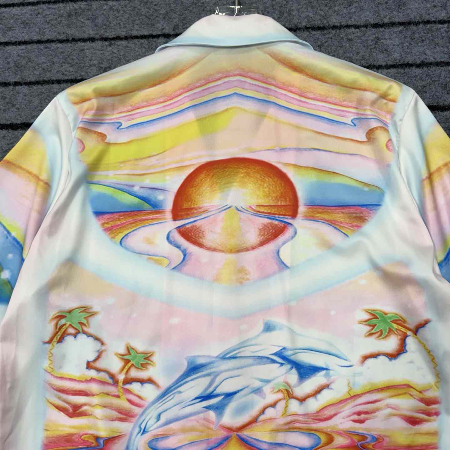 Casablanca Psychedelic Nirvana Swim Shirt - EUR FASHION