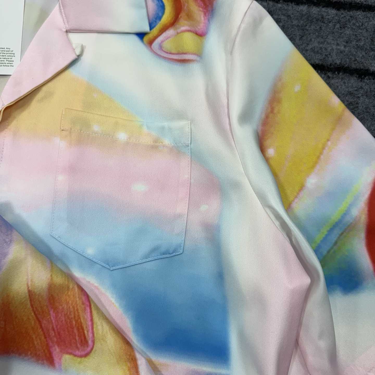Casablanca Psychedelic Nirvana Swim Shirt - EUR FASHION