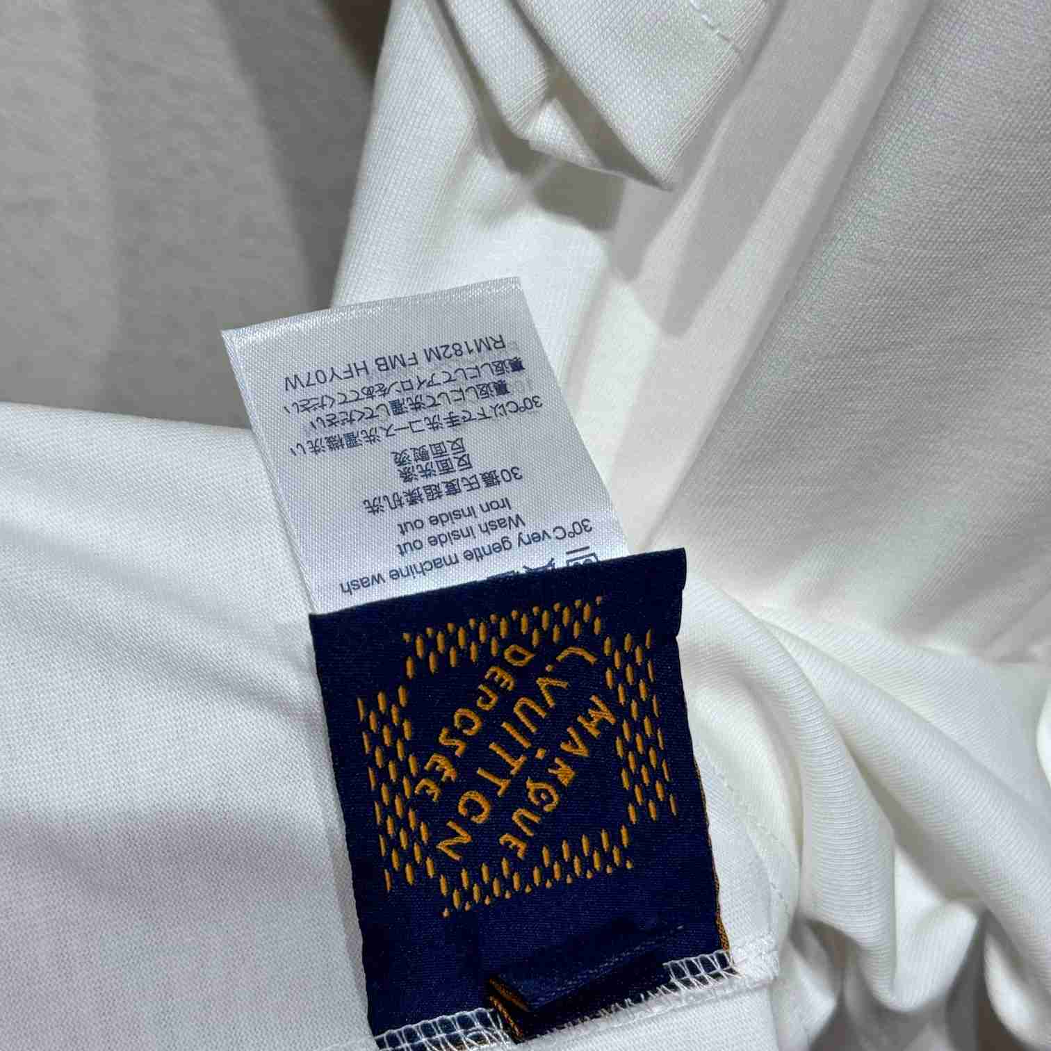 Louis Vuitton Short-Sleeved Cotton Crewneck    - EUR FASHION