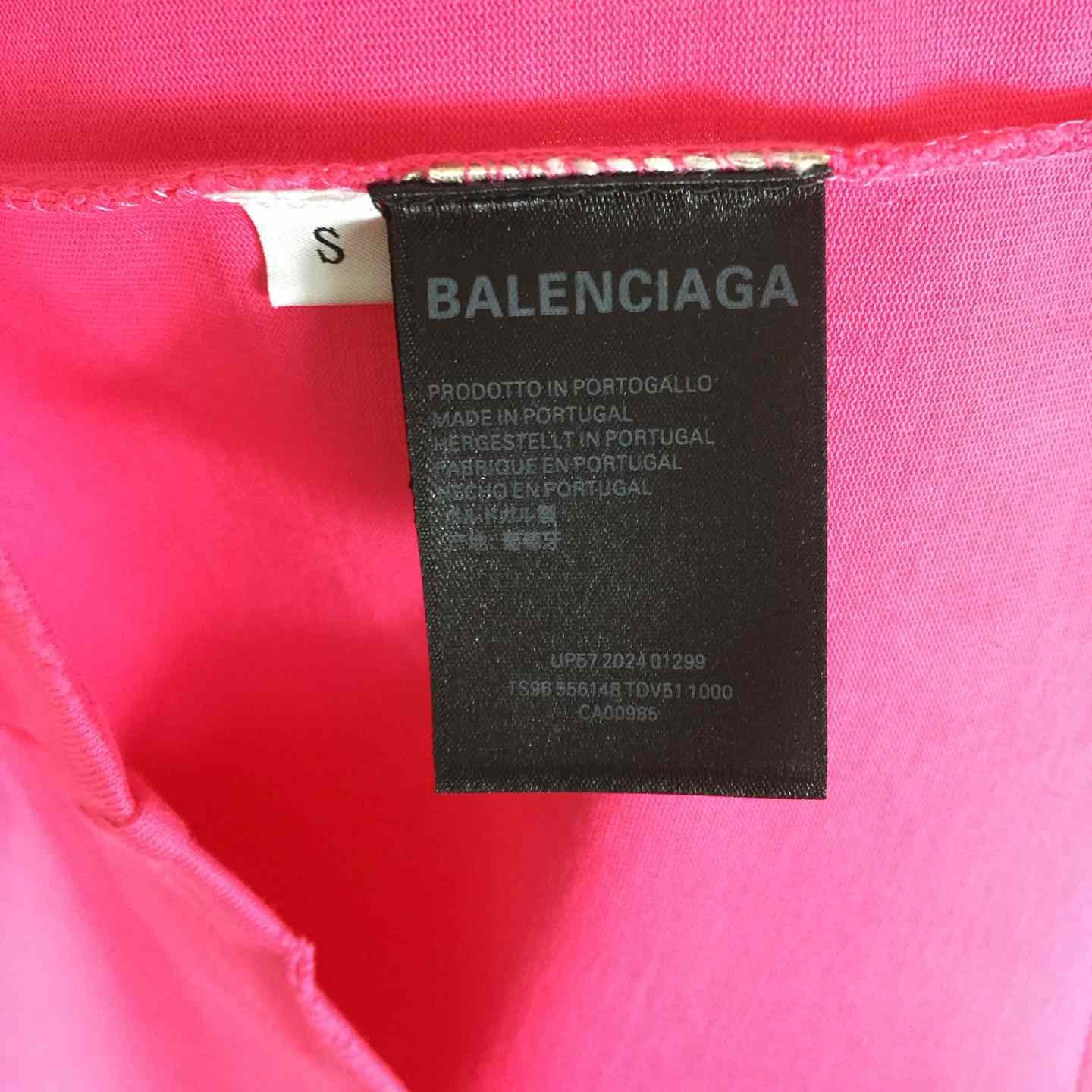 Balenciaga Cotton T-Shirt Medium Fit - EUR FASHION