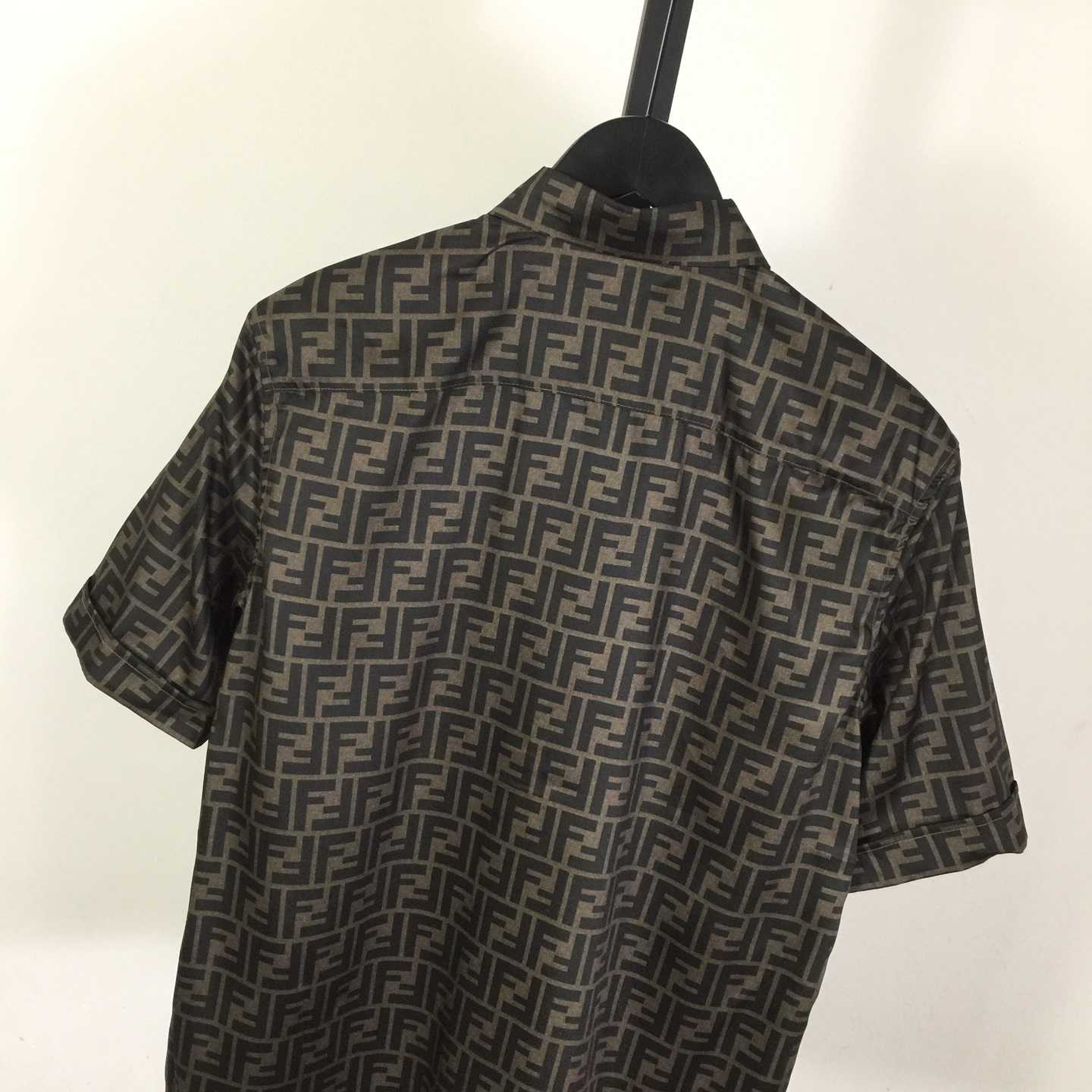 Fendi Brown Silk Shirt - EUR FASHION