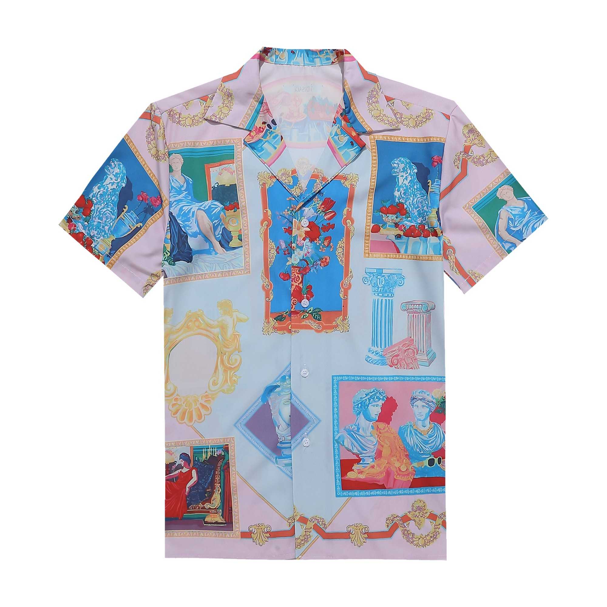 Versace Silk Shirt And Short - EUR FASHION