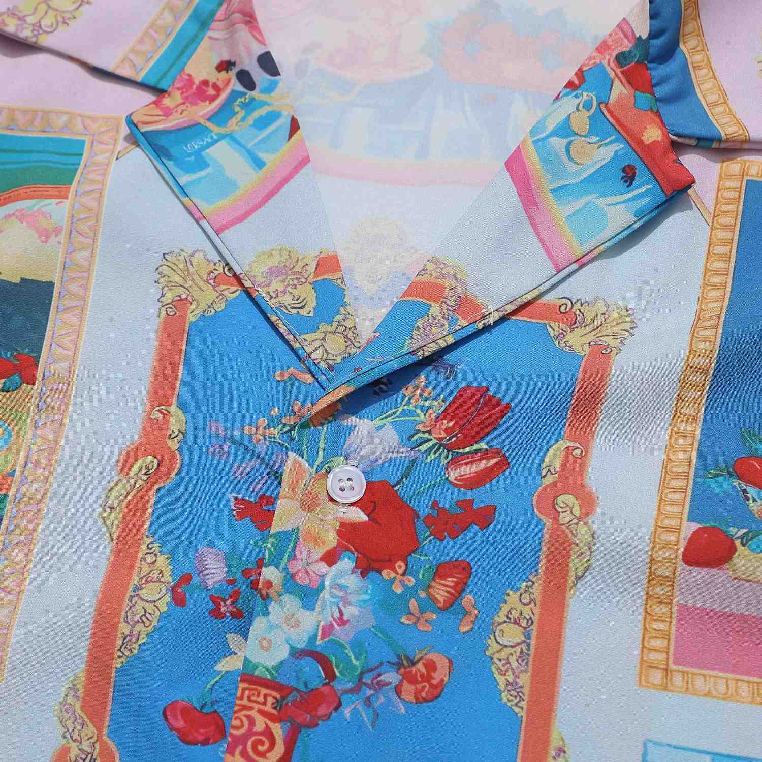 Versace Silk Shirt And Short - EUR FASHION