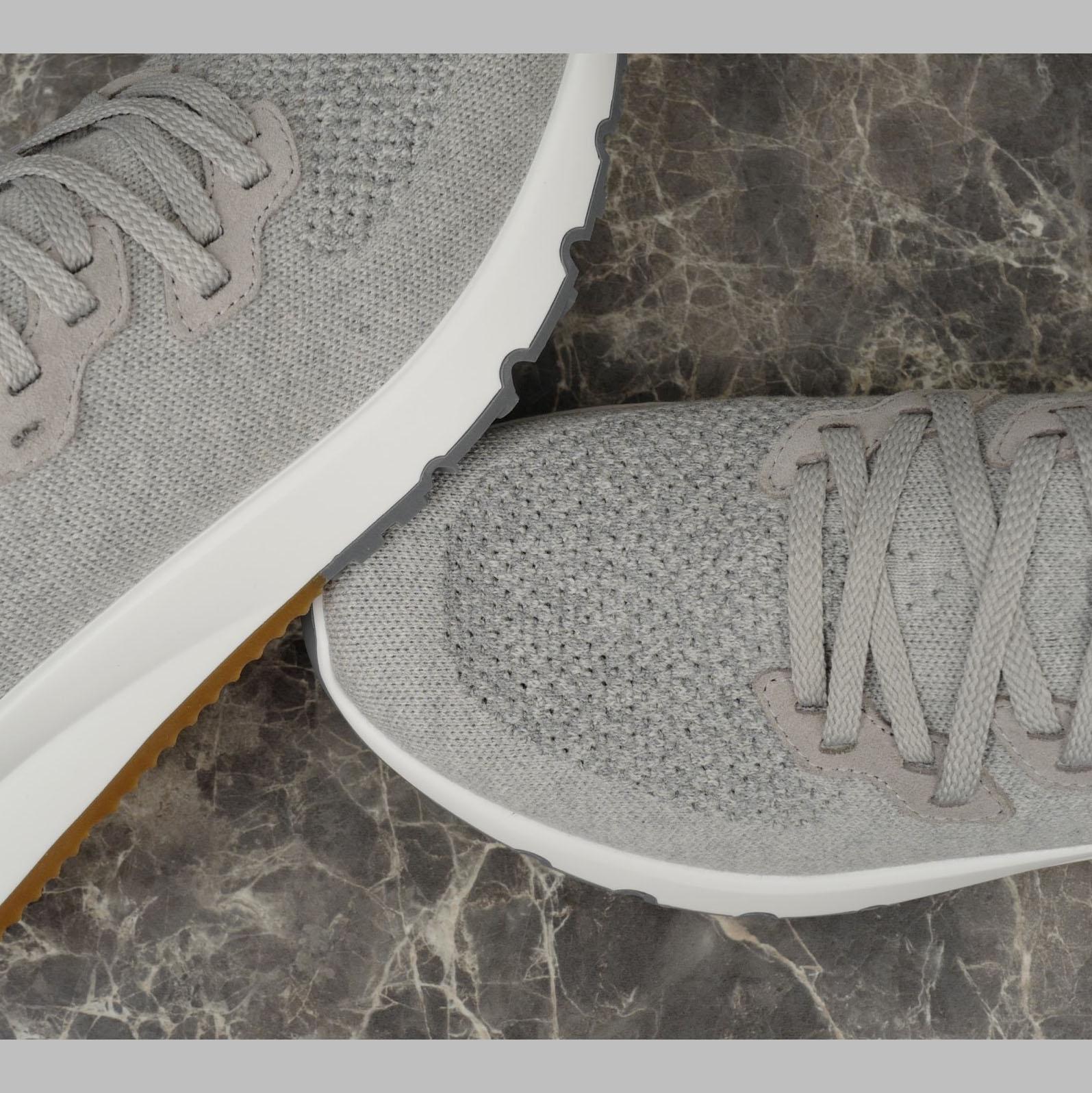 Brunello Cucinelli Cotton Chiné Knit Runners - EUR FASHION
