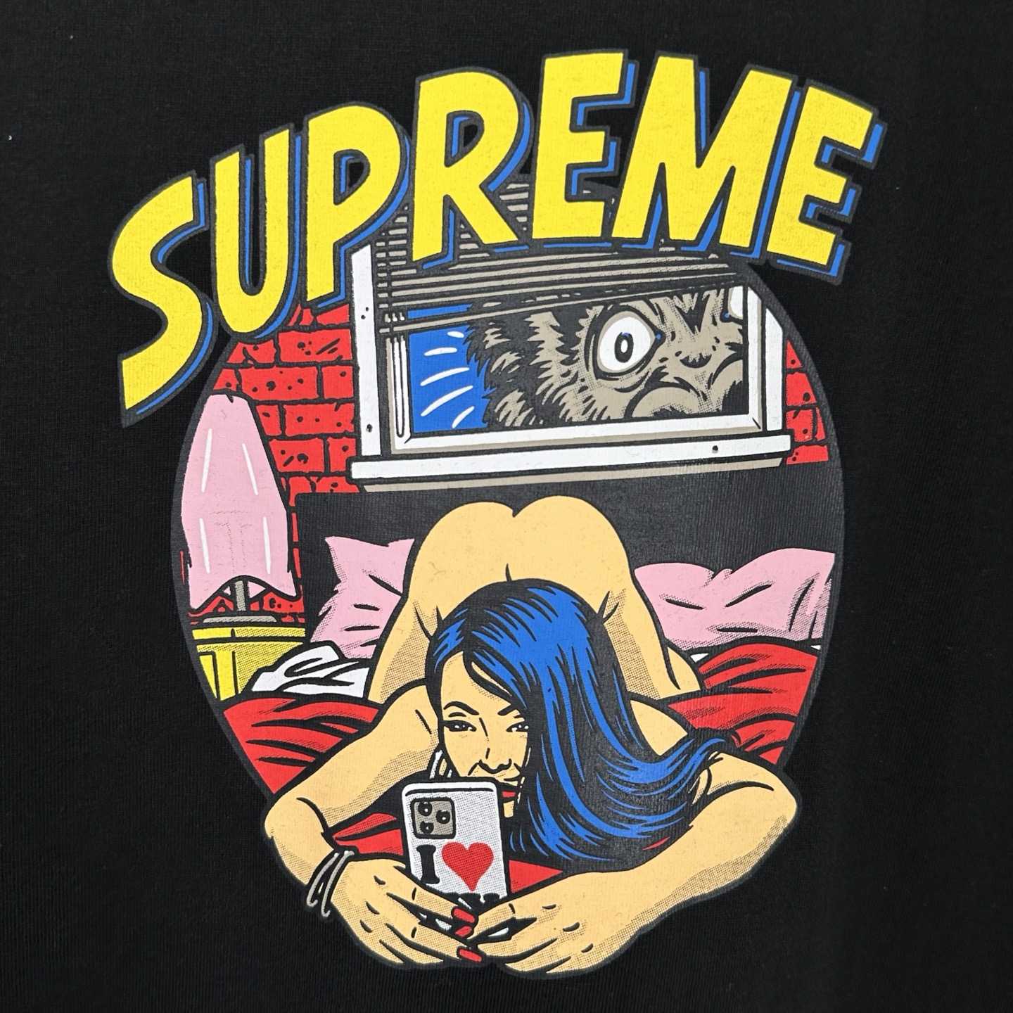 Supreme Bedroom Tee 'Black' - EUR FASHION