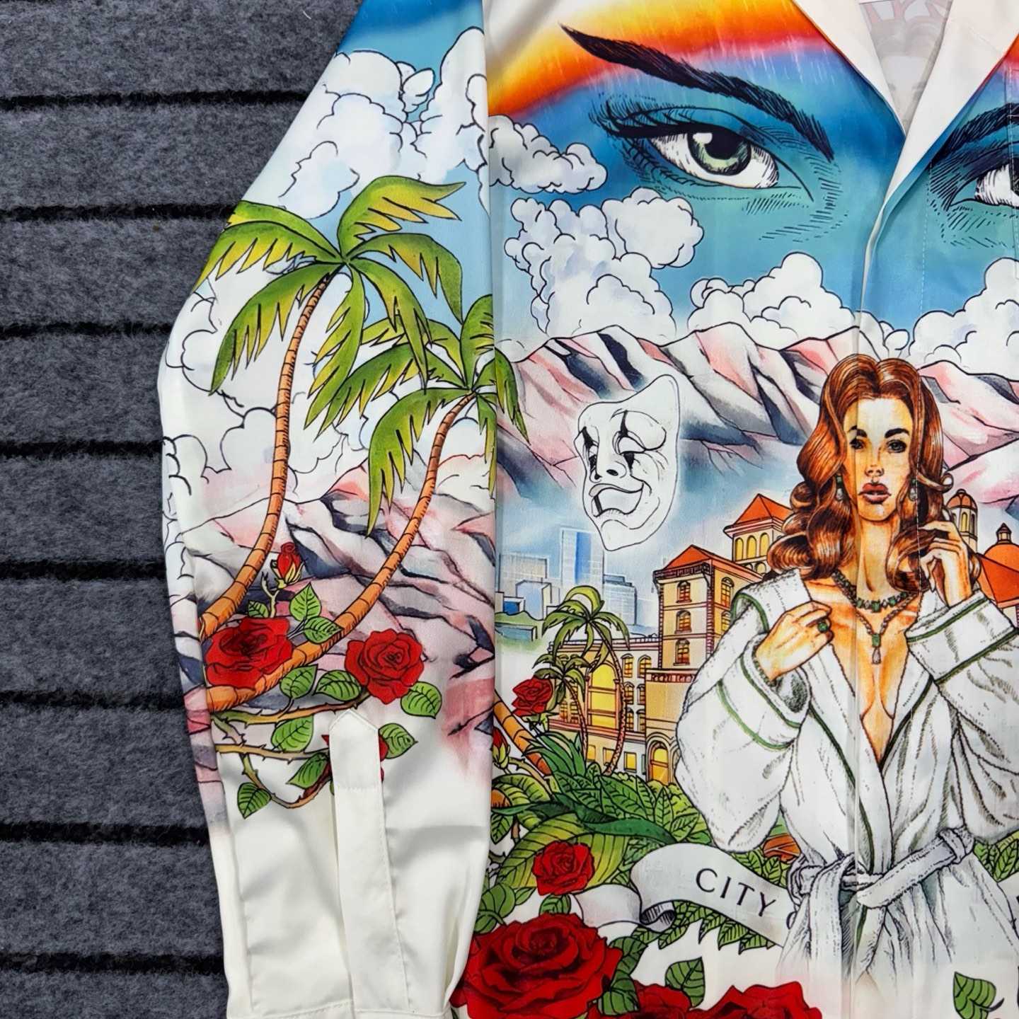 Casablanca Graphic-print Shirt - EUR FASHION