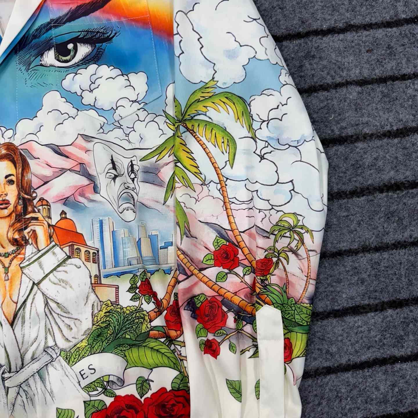Casablanca Graphic-print Shirt - EUR FASHION