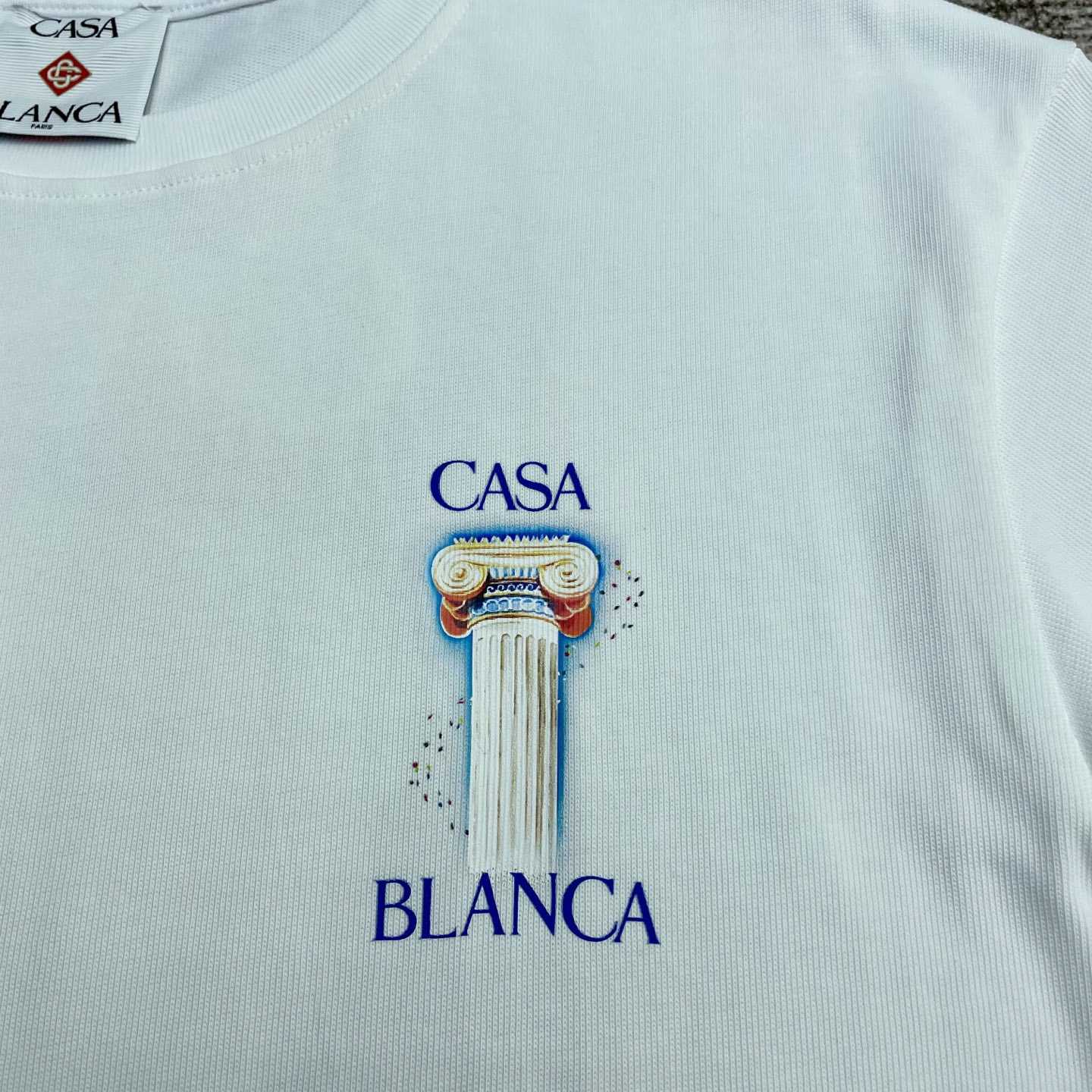 Casablanca La Colonne T-Shirt   C955 - EUR FASHION
