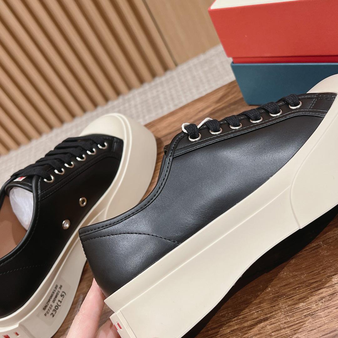 Marni Pablo Leather Sneakers  - EUR FASHION