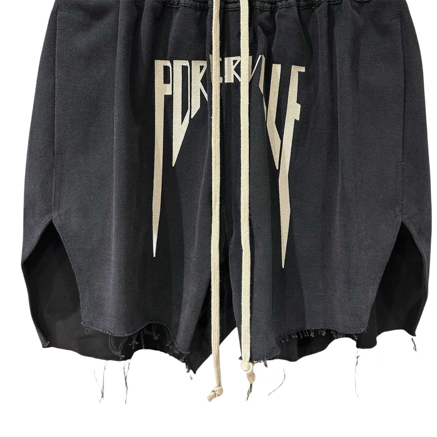 Rick Owens Embroidered Shorts - EUR FASHION