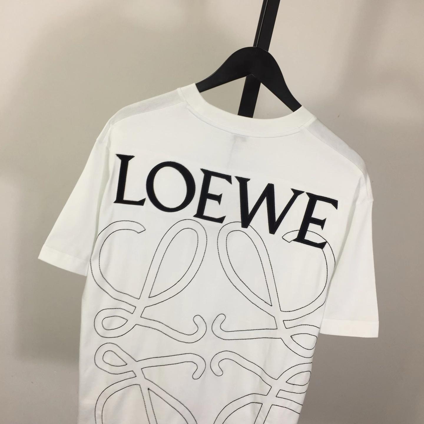 Loewe Loose Fit T-shirt In Cotton - EUR FASHION